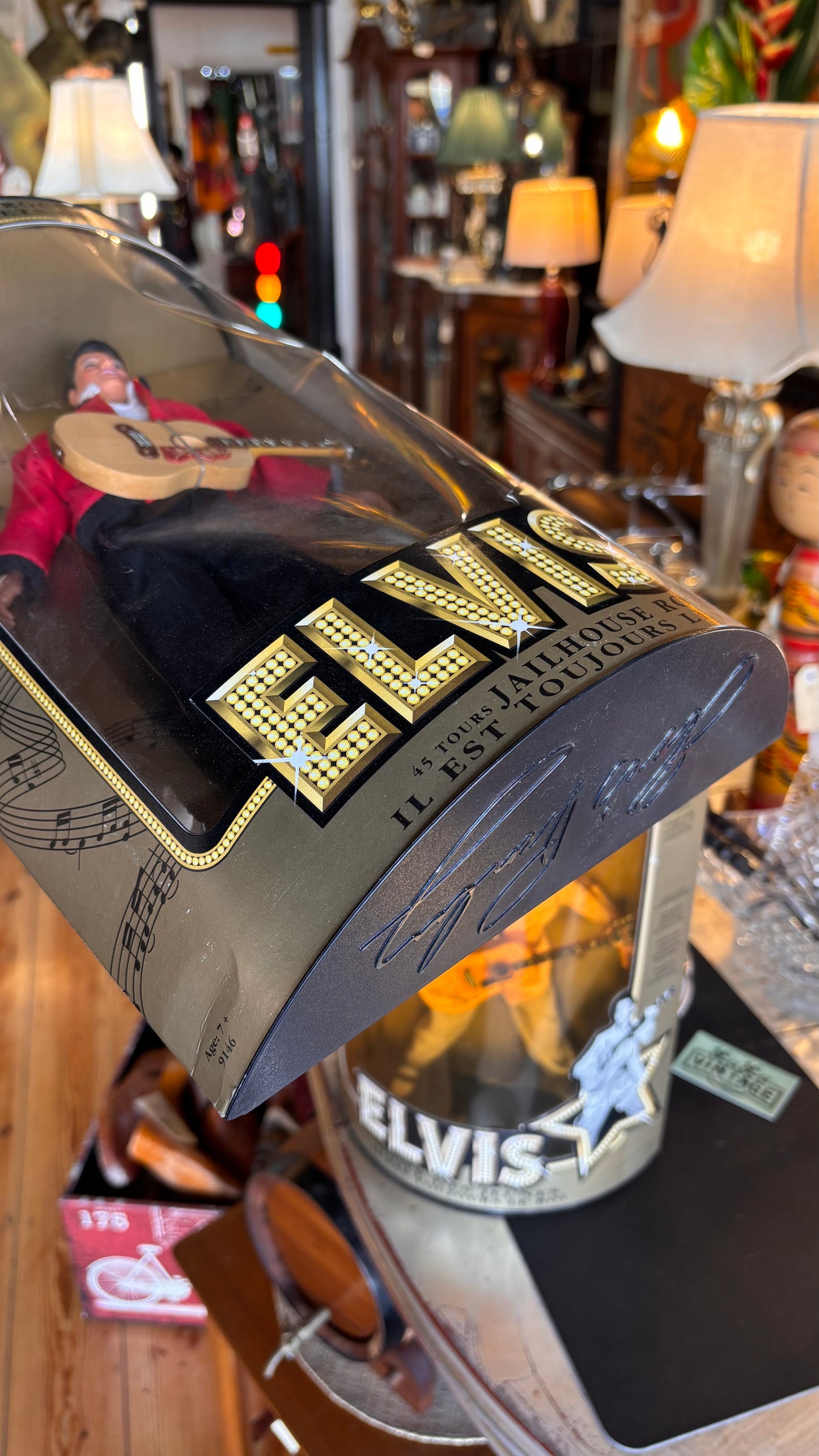 1993 Hasbro Elvis Presley “Jailhouse Rock” Collector Doll – Boxed Vintage Figure