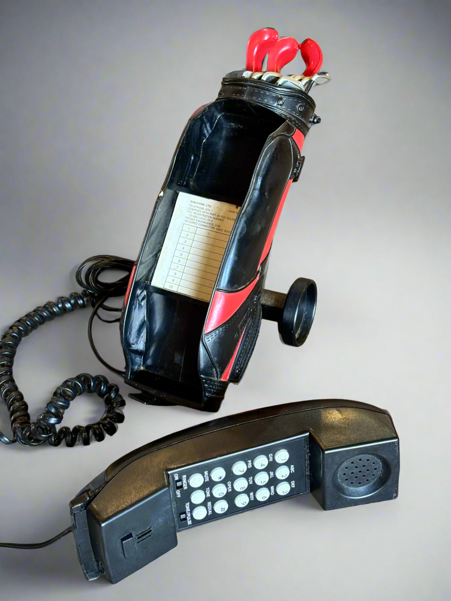 Vintage Telephone Landline hot Golf Bag