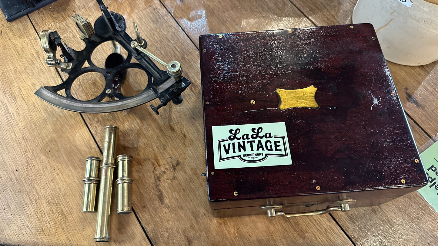Antique Marine Sextant by WF Cannon, London