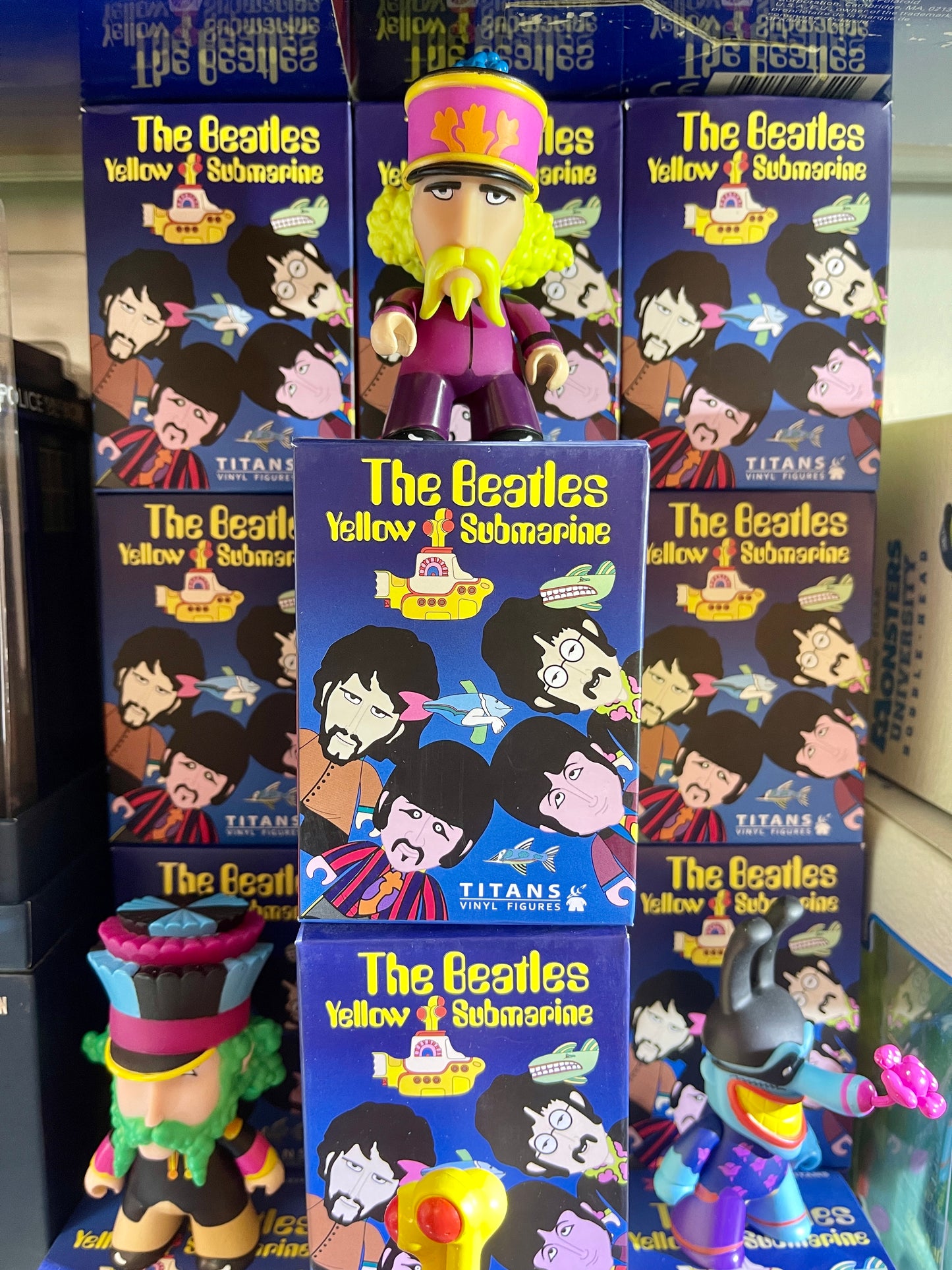 ‘The Beatles’ Yellow Submarine Mystery Box Vinyl Figure - By Titans - Individually Priced, Full Range Available