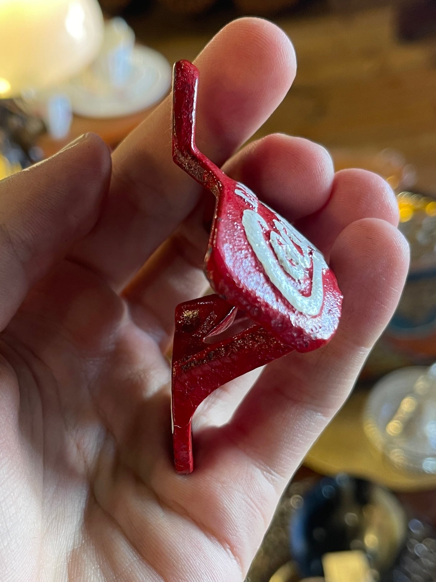 Cast Iron Red Coca-Cola Logo Wall-Mounted Bottle Opener