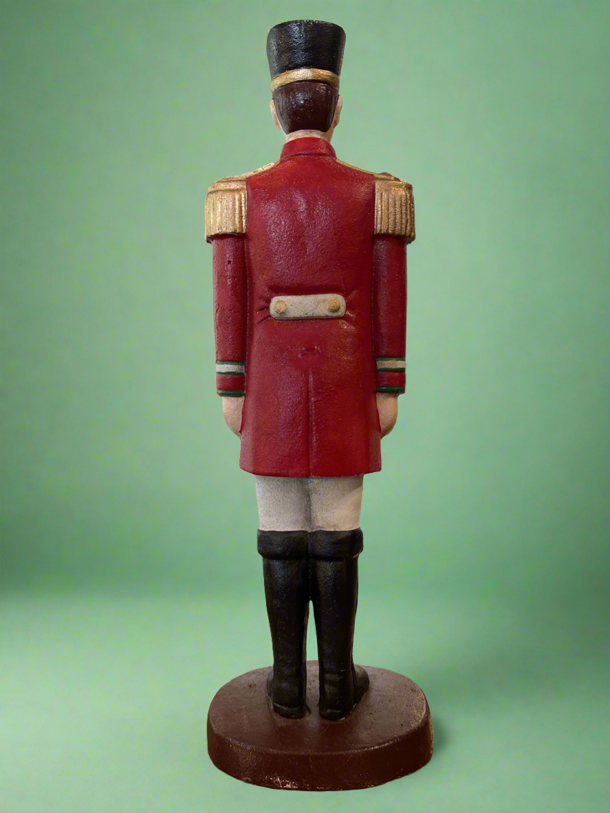 Cast Iron Soldier Doorstop