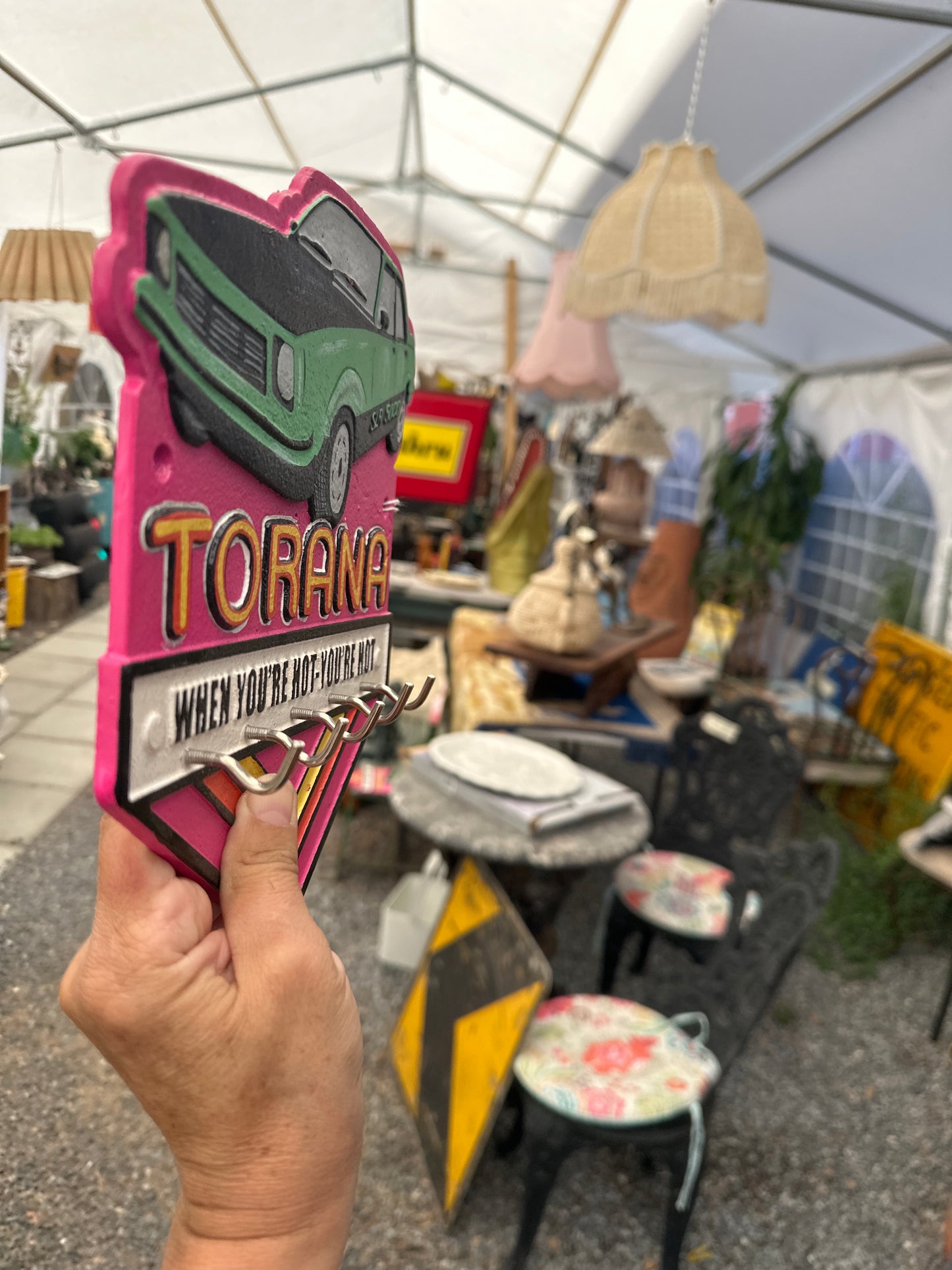 Cast Iron Torana Key Hook