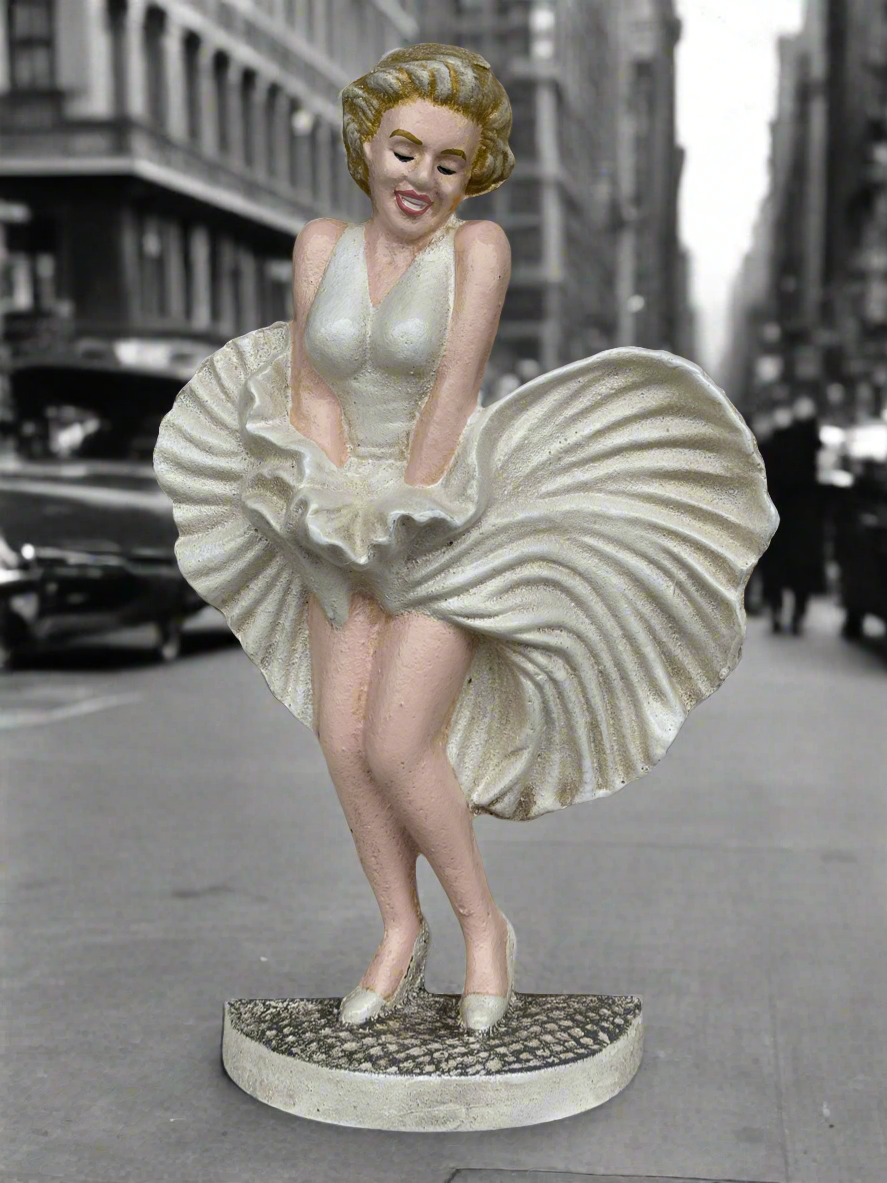 Cast Iron Marilyn Monroe Doorstop
