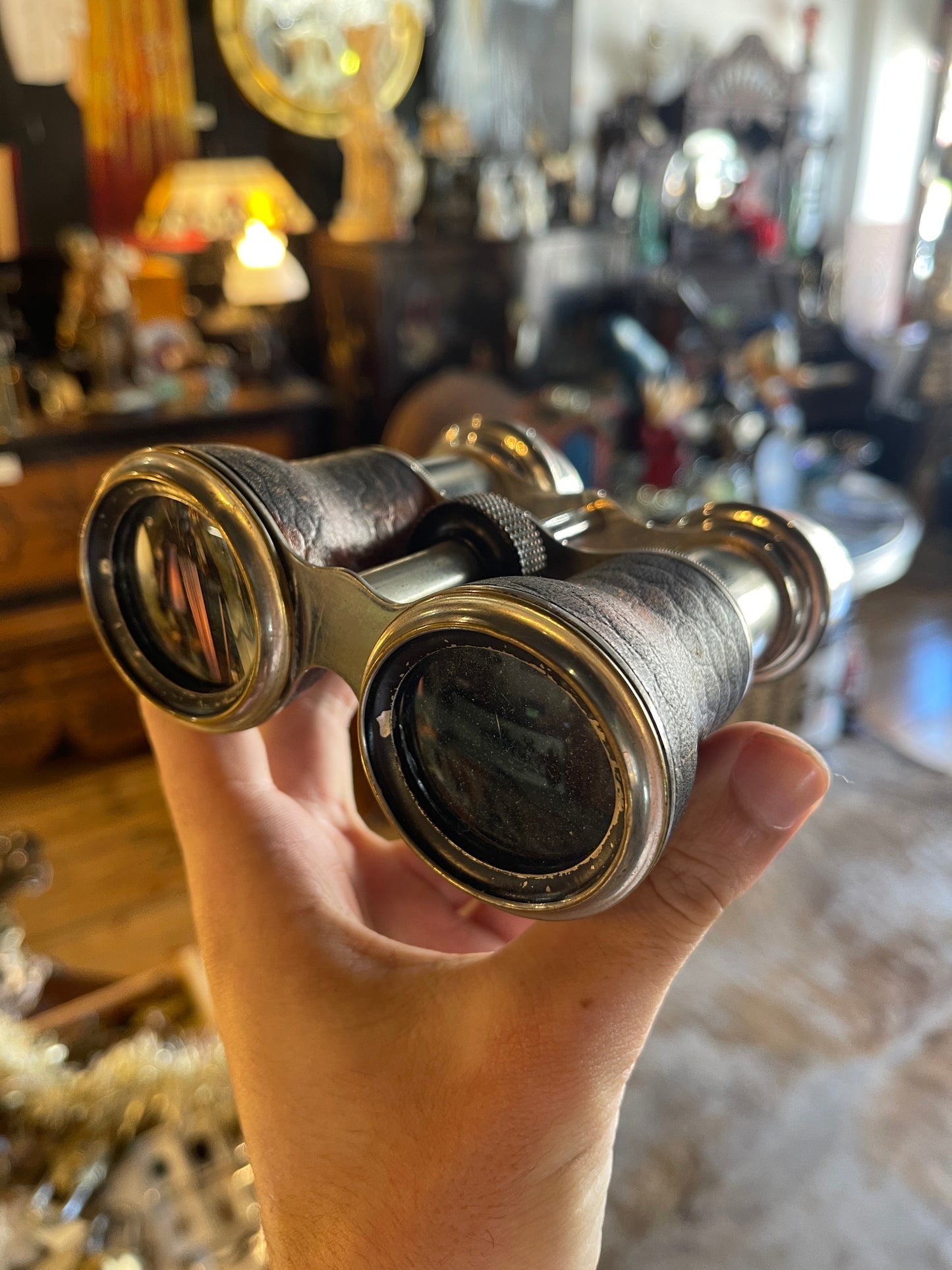 Antique French Extendable Opera Glasses Binoculars – Circa 1920