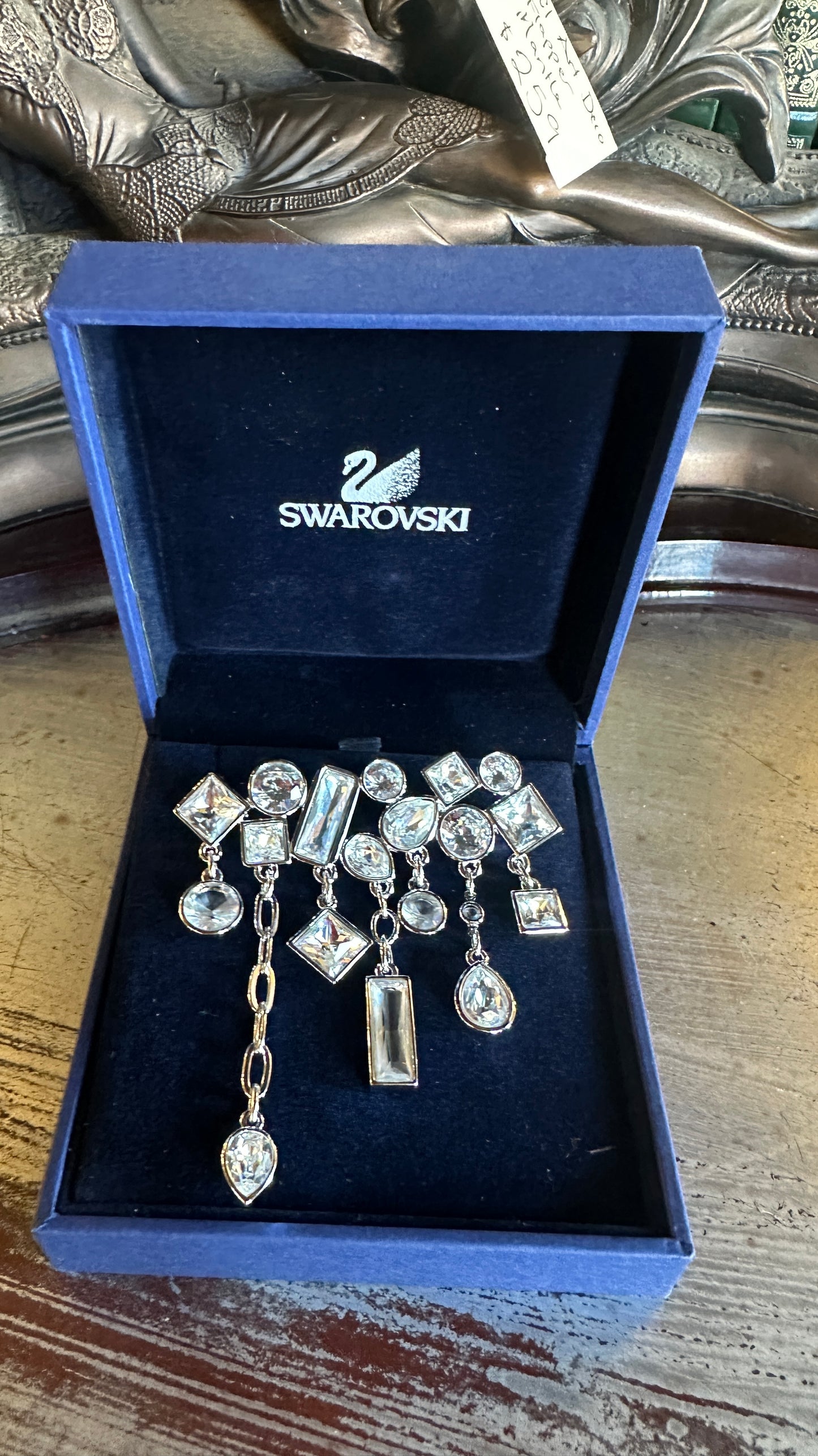 Stunning Swarovski Crystal Brooch, with original box