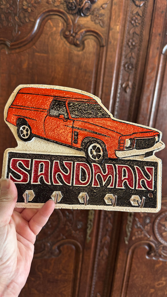 Cast Iron Sandman Key Hooks