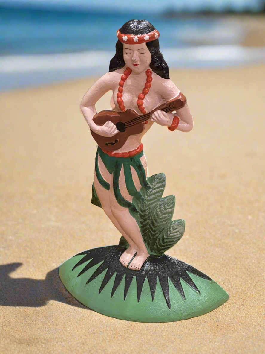 Cast Iron Hula Girl Doorstop