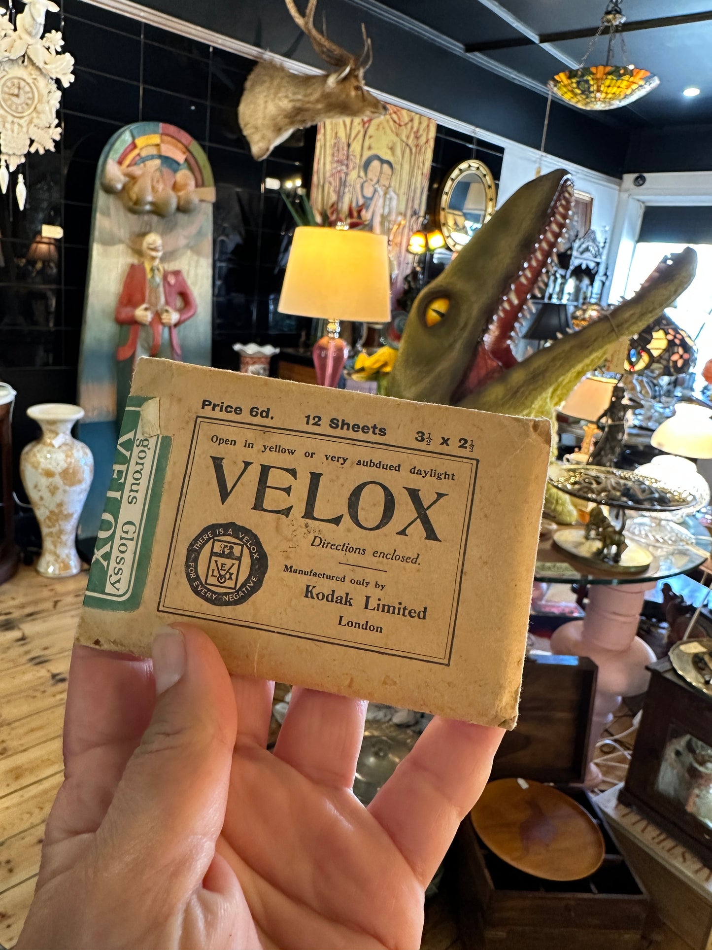 Velox paper by Kodak Ltd (unopened), London