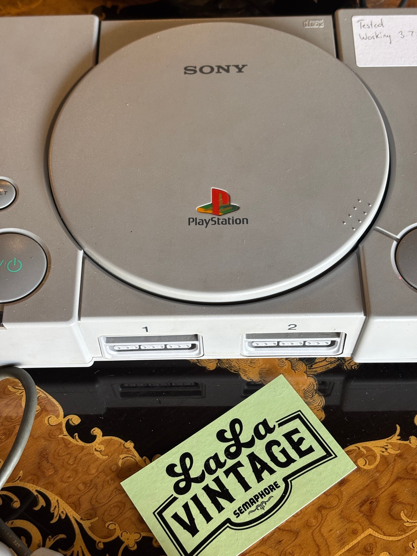 Original Sony PlayStation 1 Console – Tested & Fully Functional Retro Gaming System