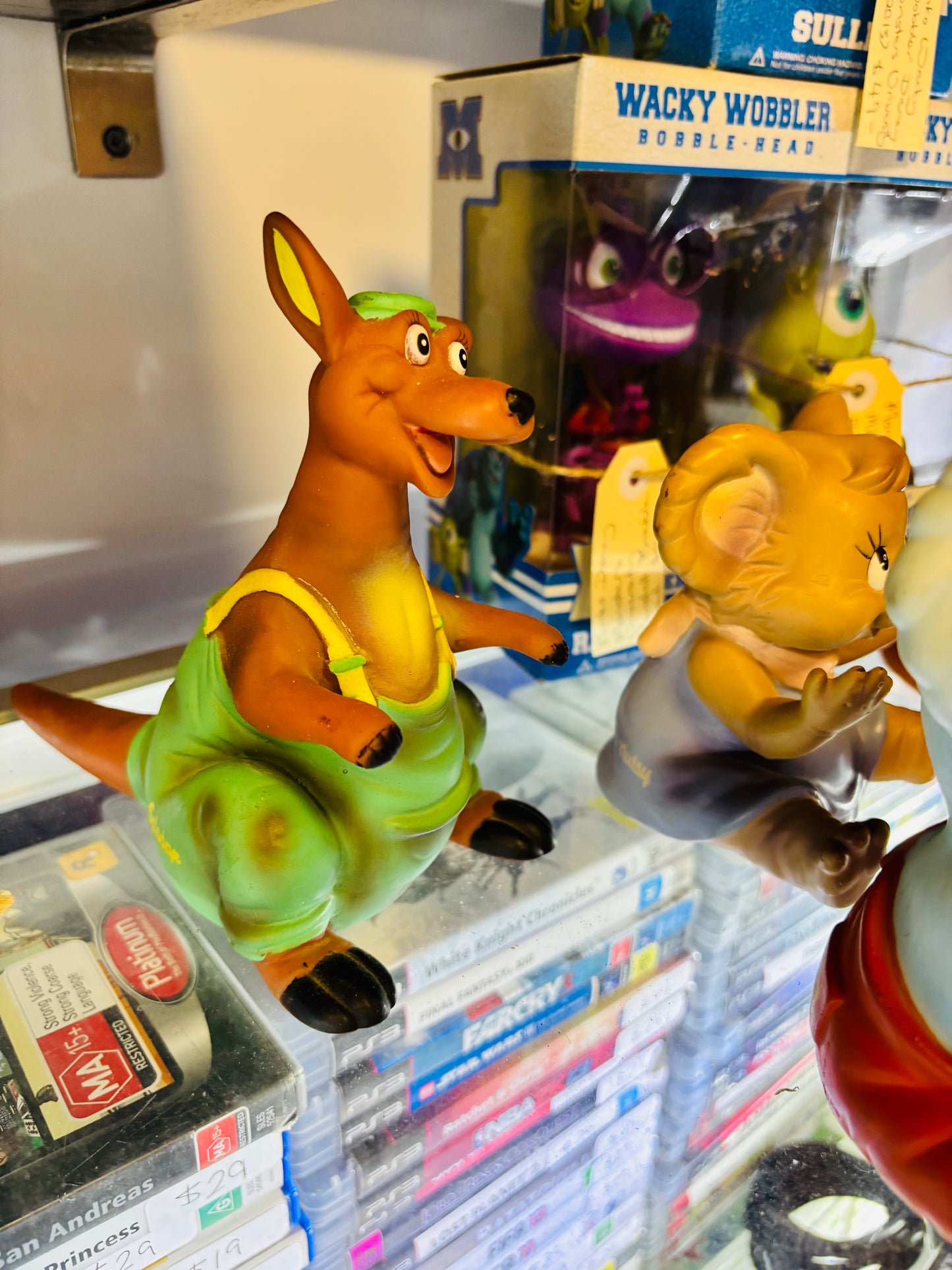 Blinky Bill Collectable Hand Puppets (Pizza Hut, 1990s) - Individually Priced