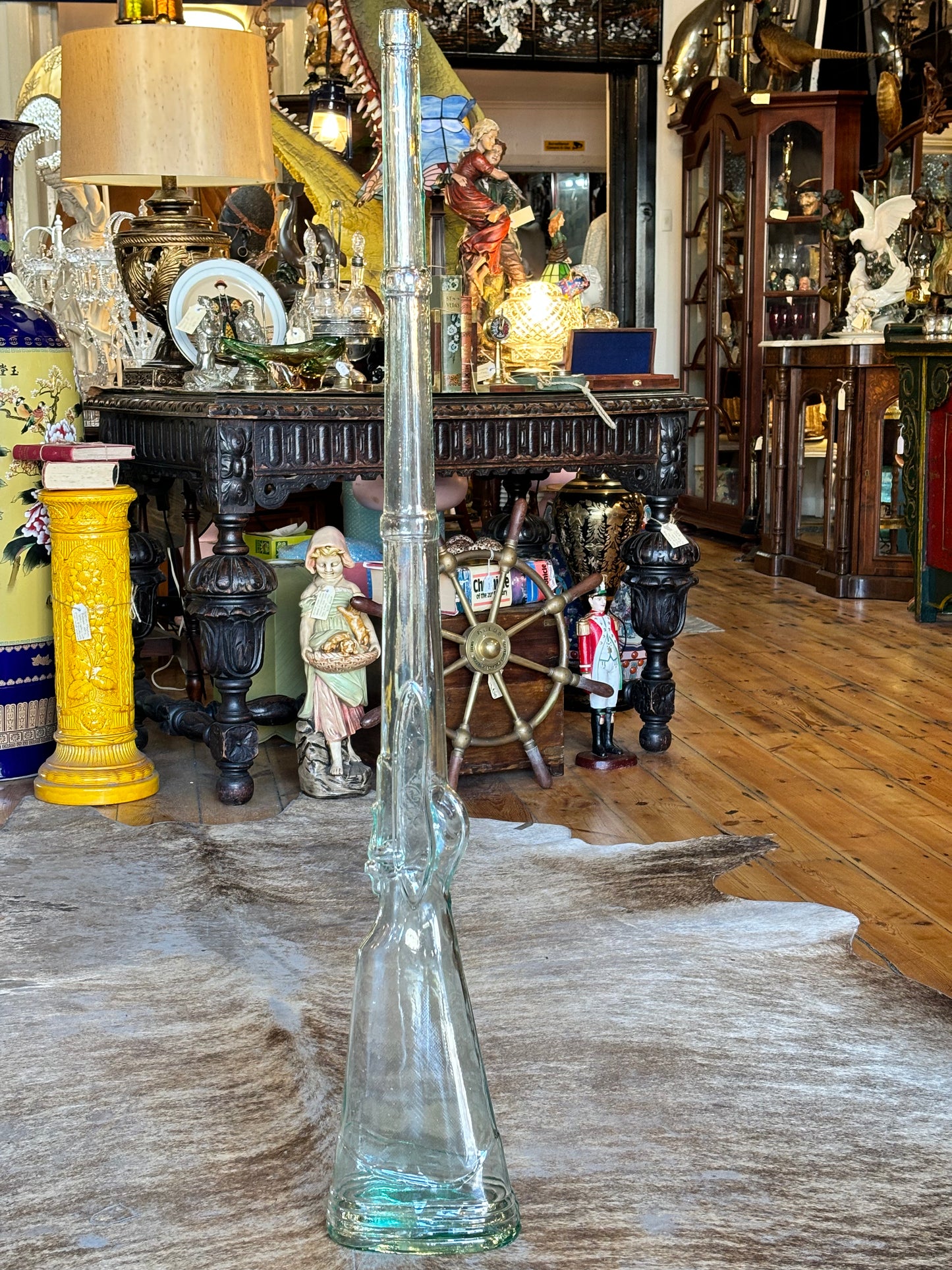 Vintage Giant Rifle Bottle Italian Wine Unused