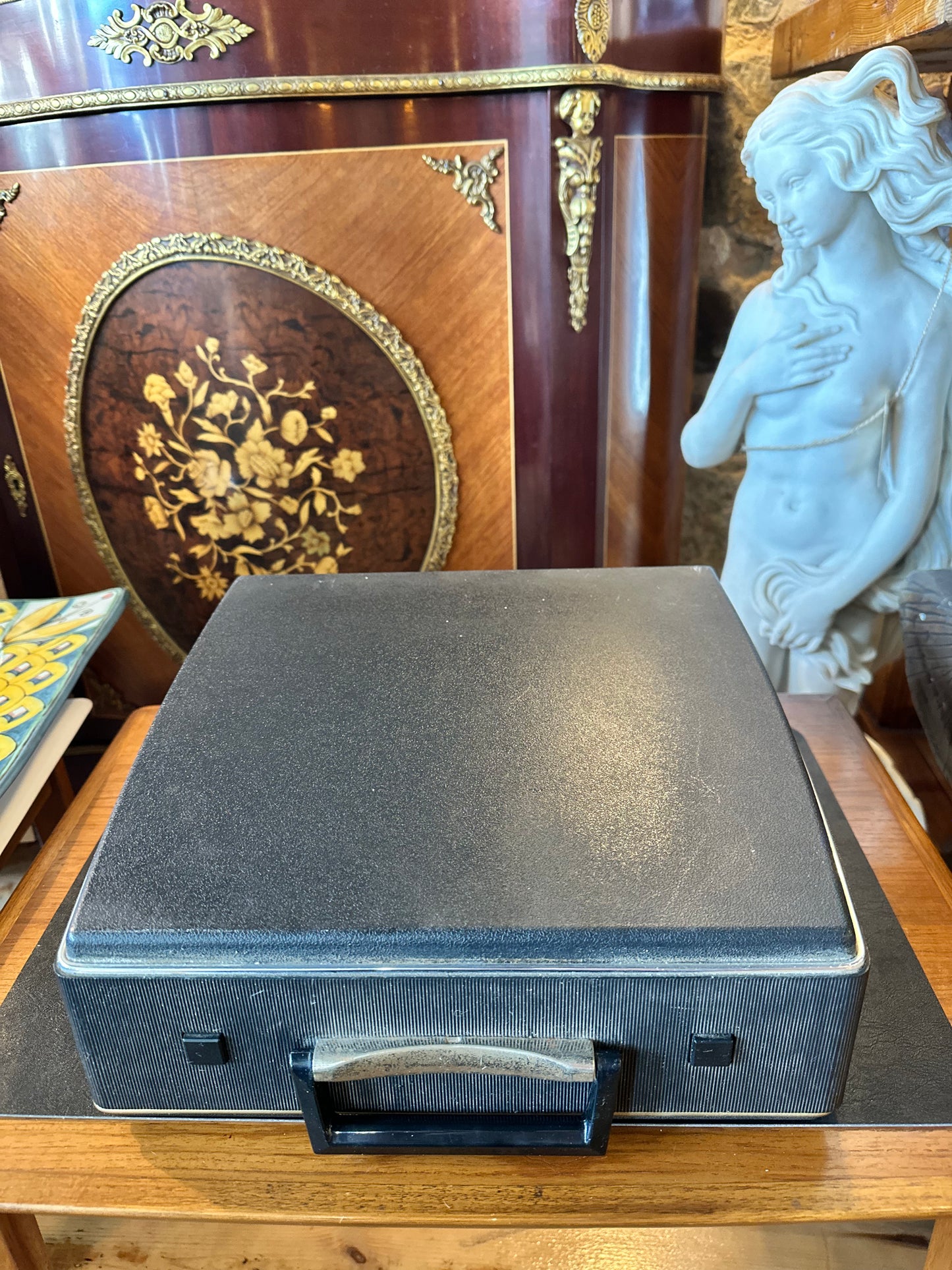 Adler Contessa de Luxe Typewriter Orange Retro 1970s Holland