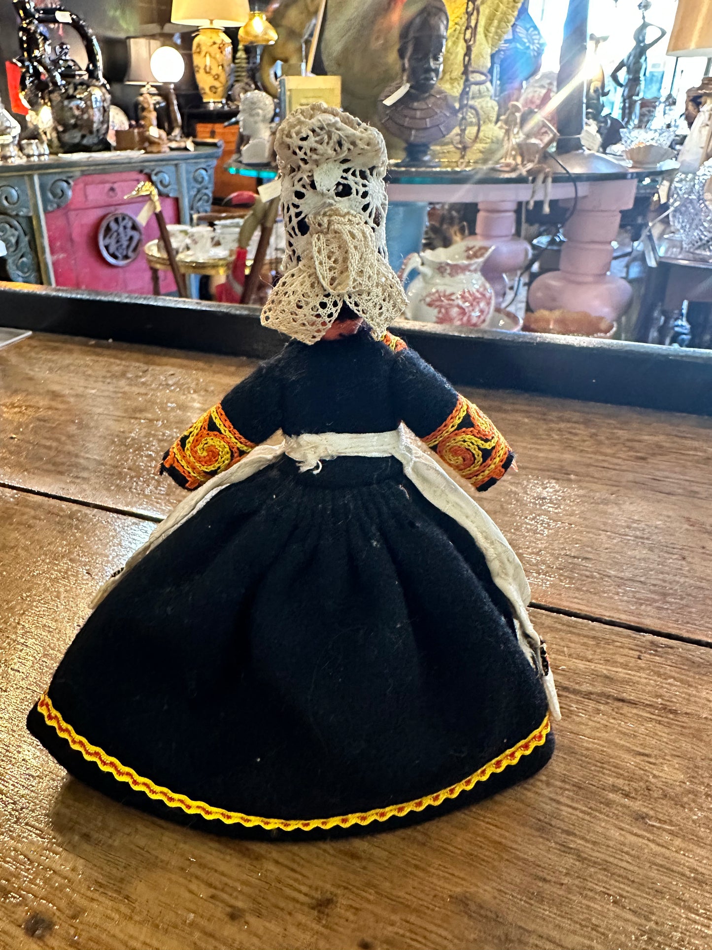 Rare Vintage 1960s Nationality Doll, France