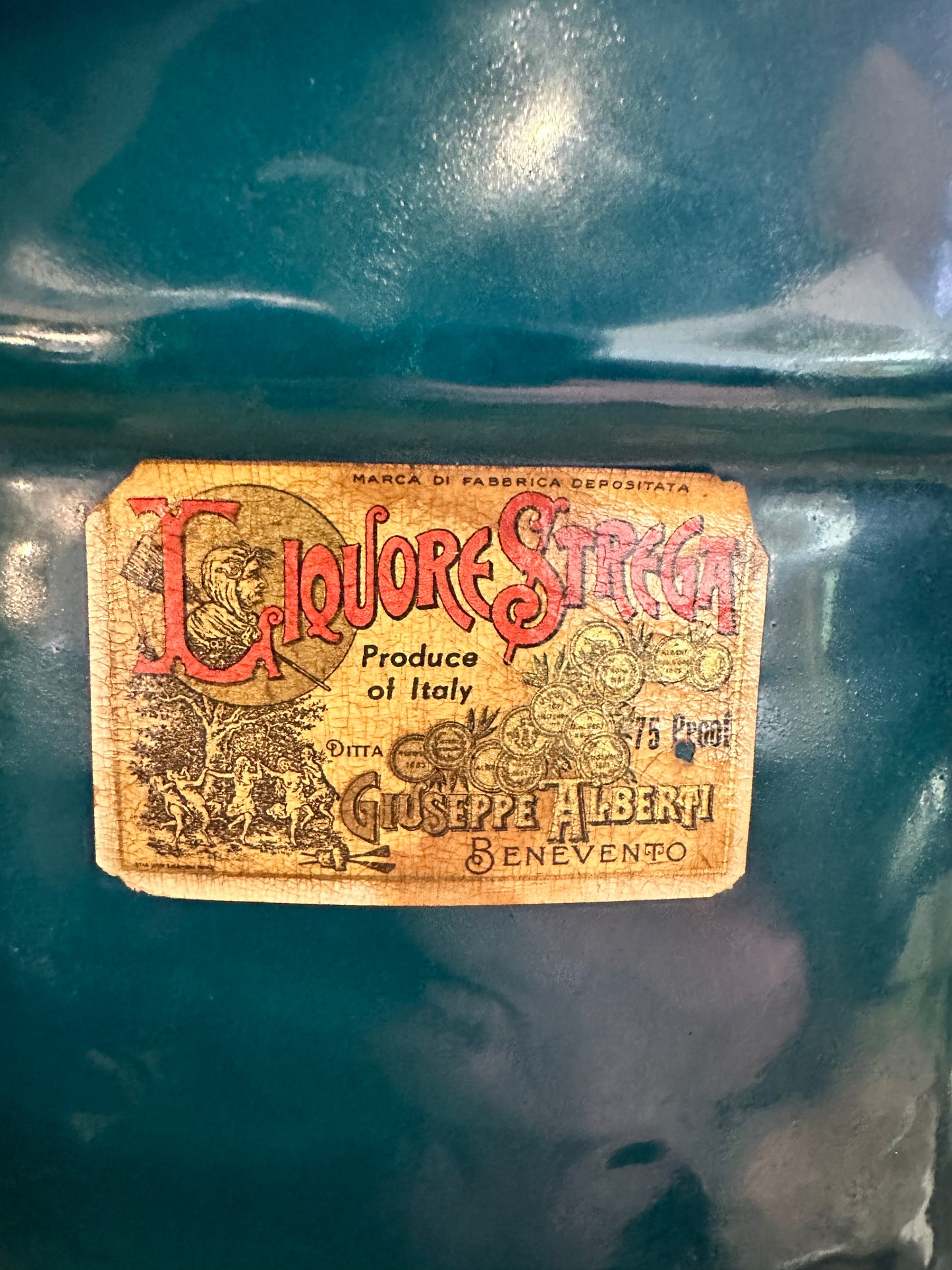 Vintage Liquore Strega Decanter, Italy