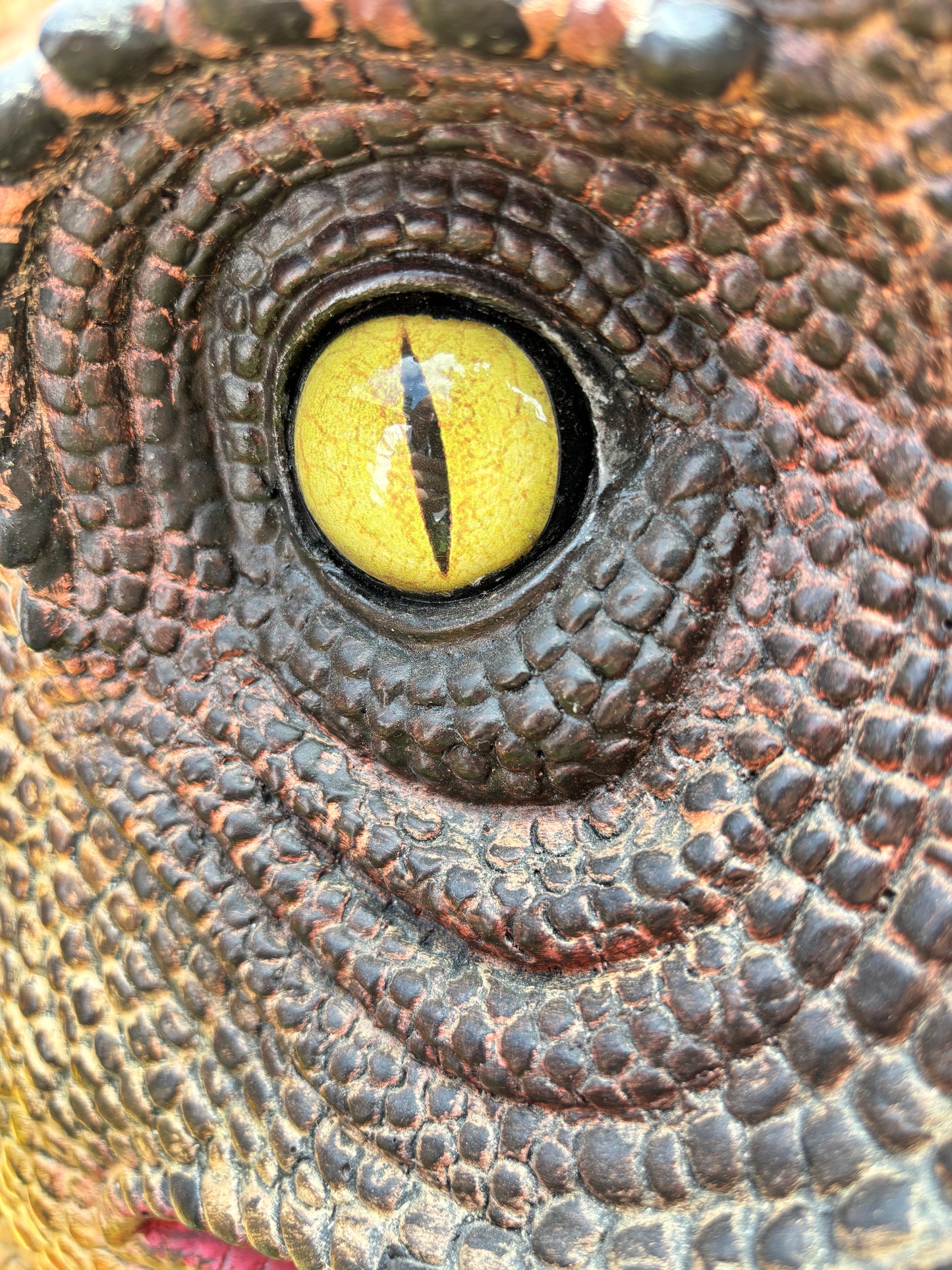 ‘The Grim Raptor’ - Life-size Fibreglass Raptor Dinosaur Statue