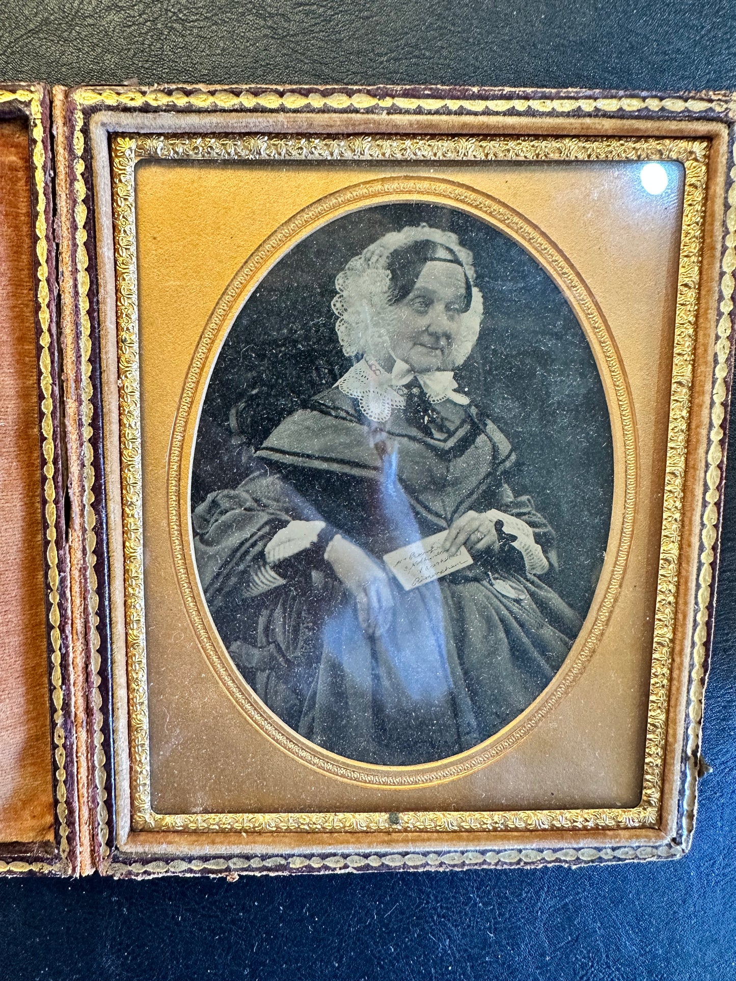 Victorian Ambrotype Portrait in Velvet-Lined Case – Circa 1860s