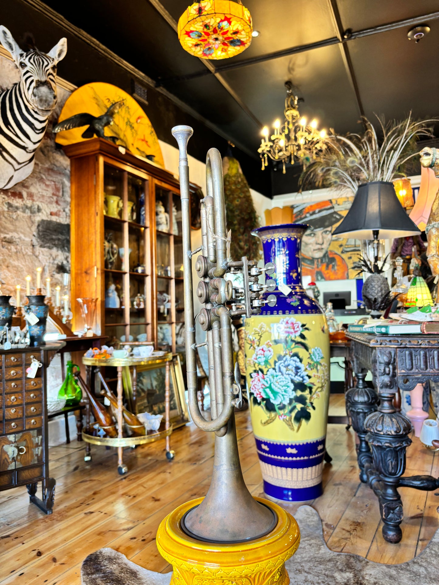 Soviet Military Trumpet With Rotary Valves