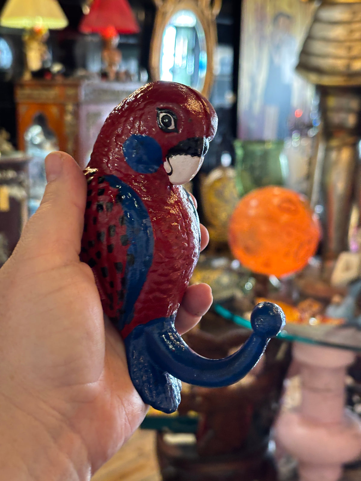 Cast Iron Rosella Wall Hook – Priced Each (Many Available)