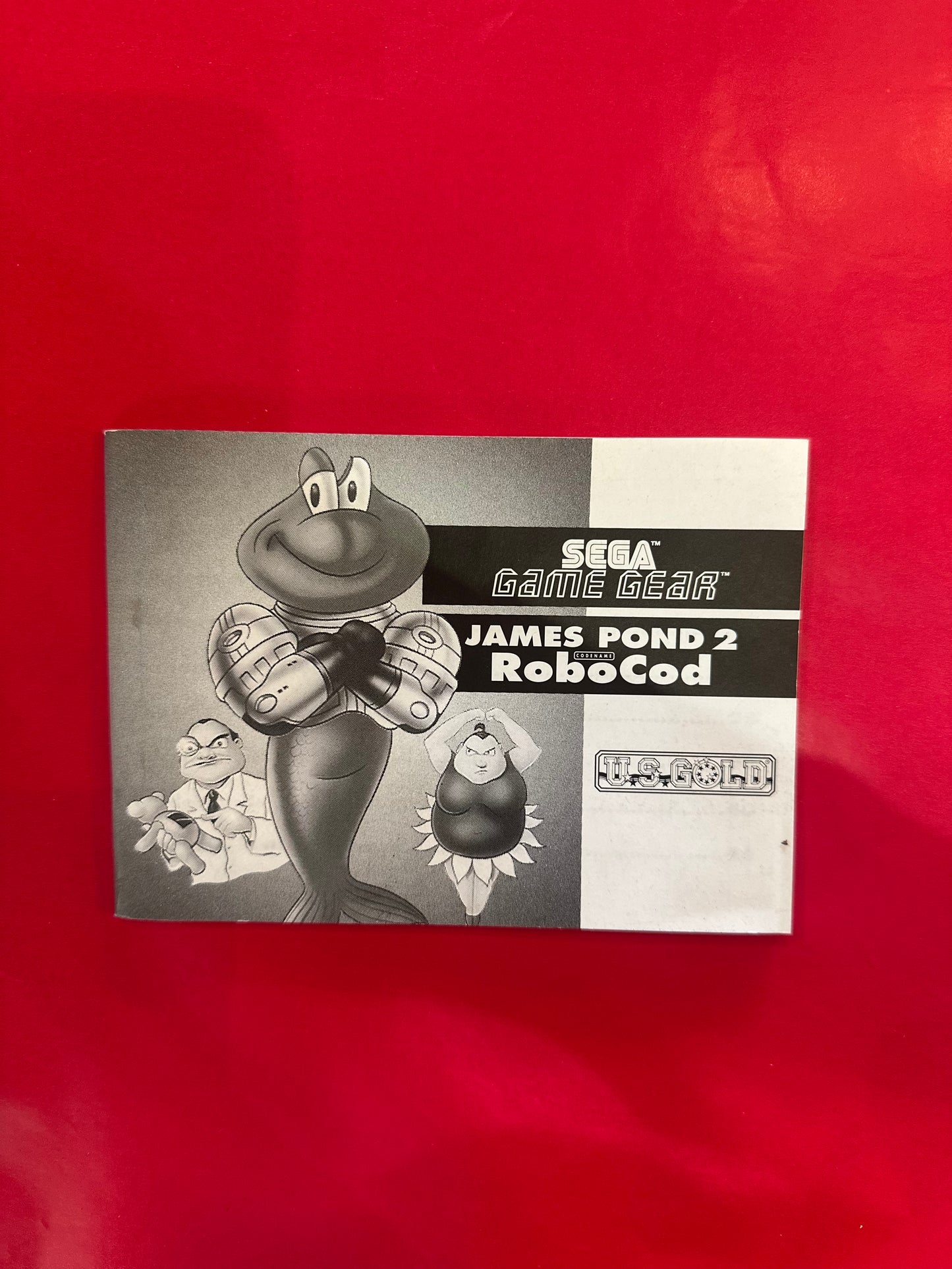 Sega Game Gear James Pond 2: Codename Robocod Complete In Box (CIB) | Vintage Retro Game