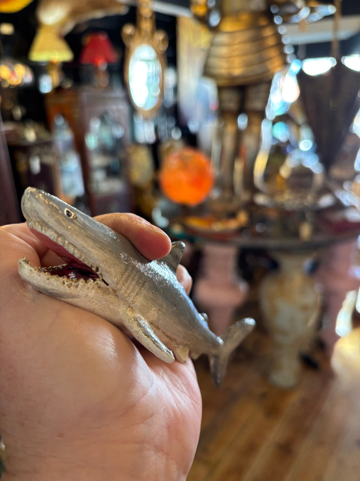 Shark Cast Iron Bottle Opener