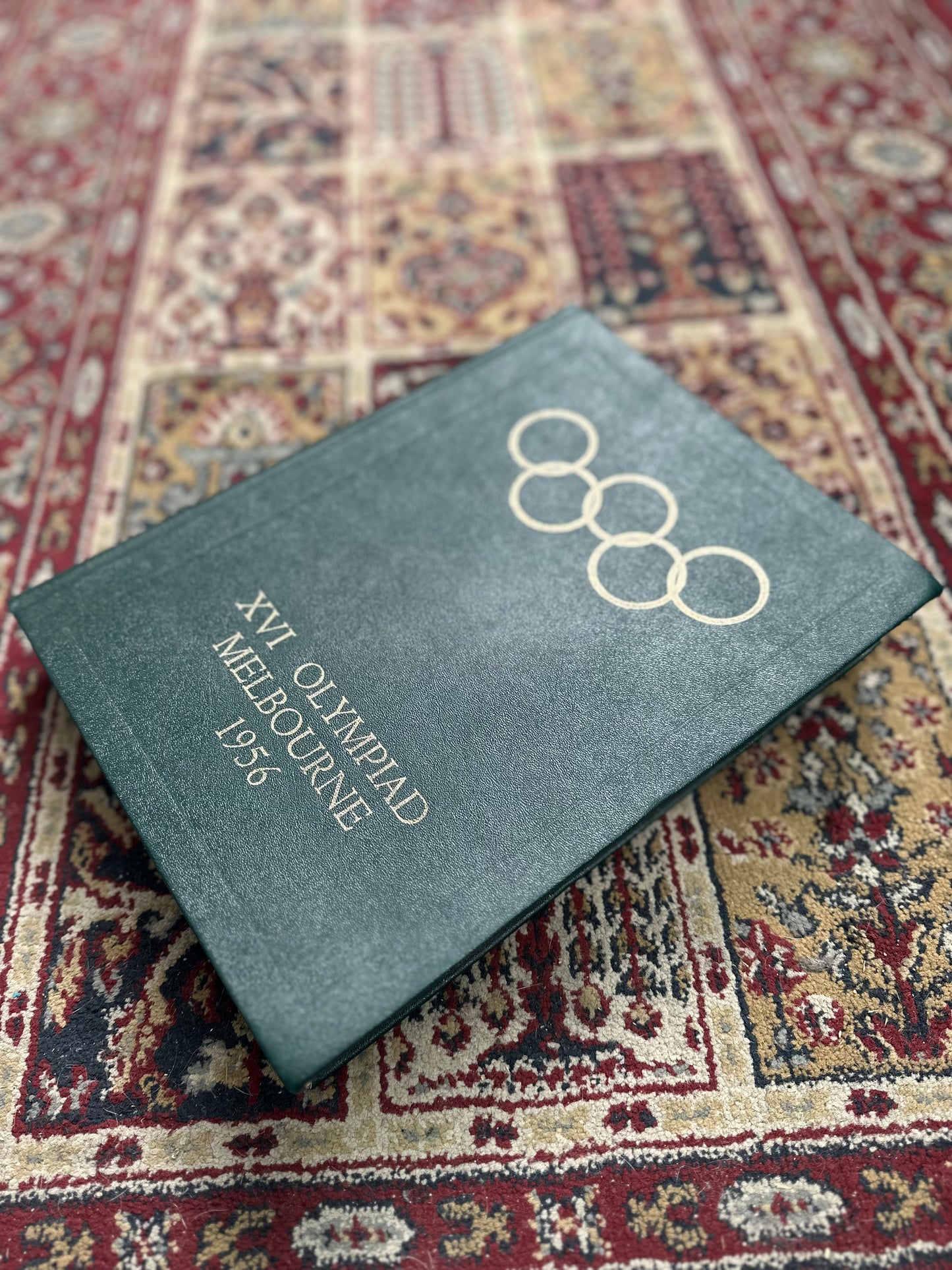 Vintage 1956 Melbourne Olympic Games Official Report Book – XVI Olympiad Memorabilia