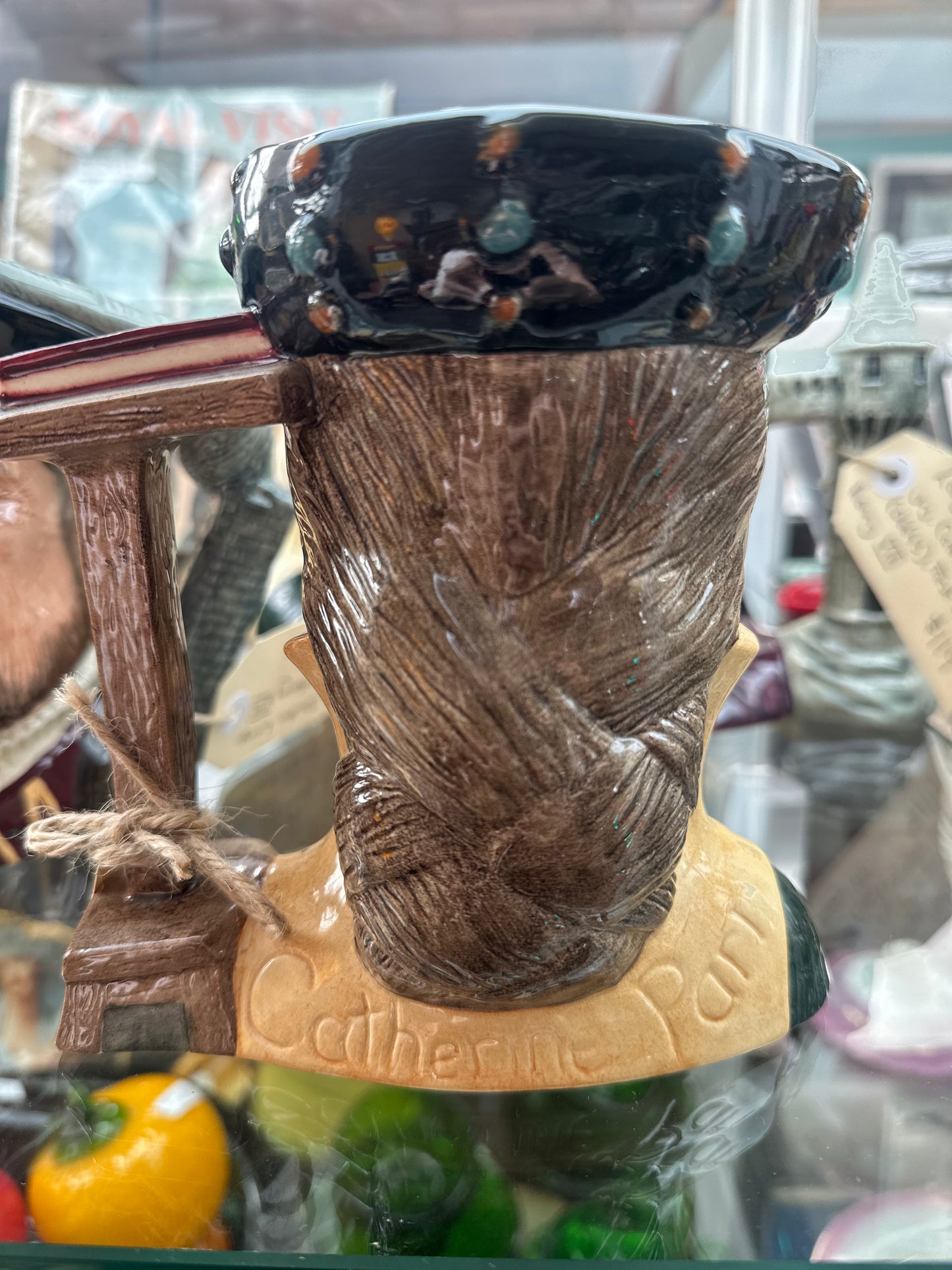 Vintage Royal Doulton Catherine Parr D6664 Character Jug – English Porcelain Collectible (1980)