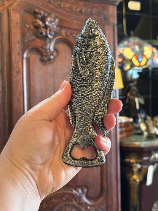 Cast Iron Fish Bottle Opener