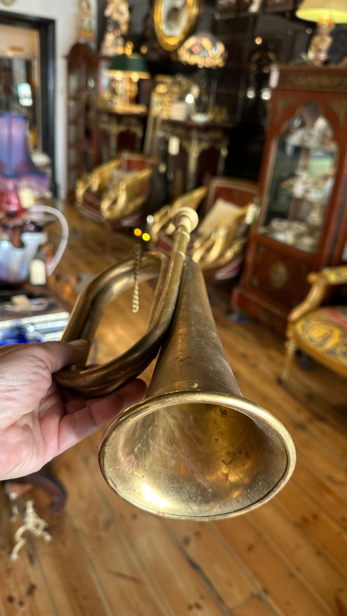 Traditional Brass Military Bugle