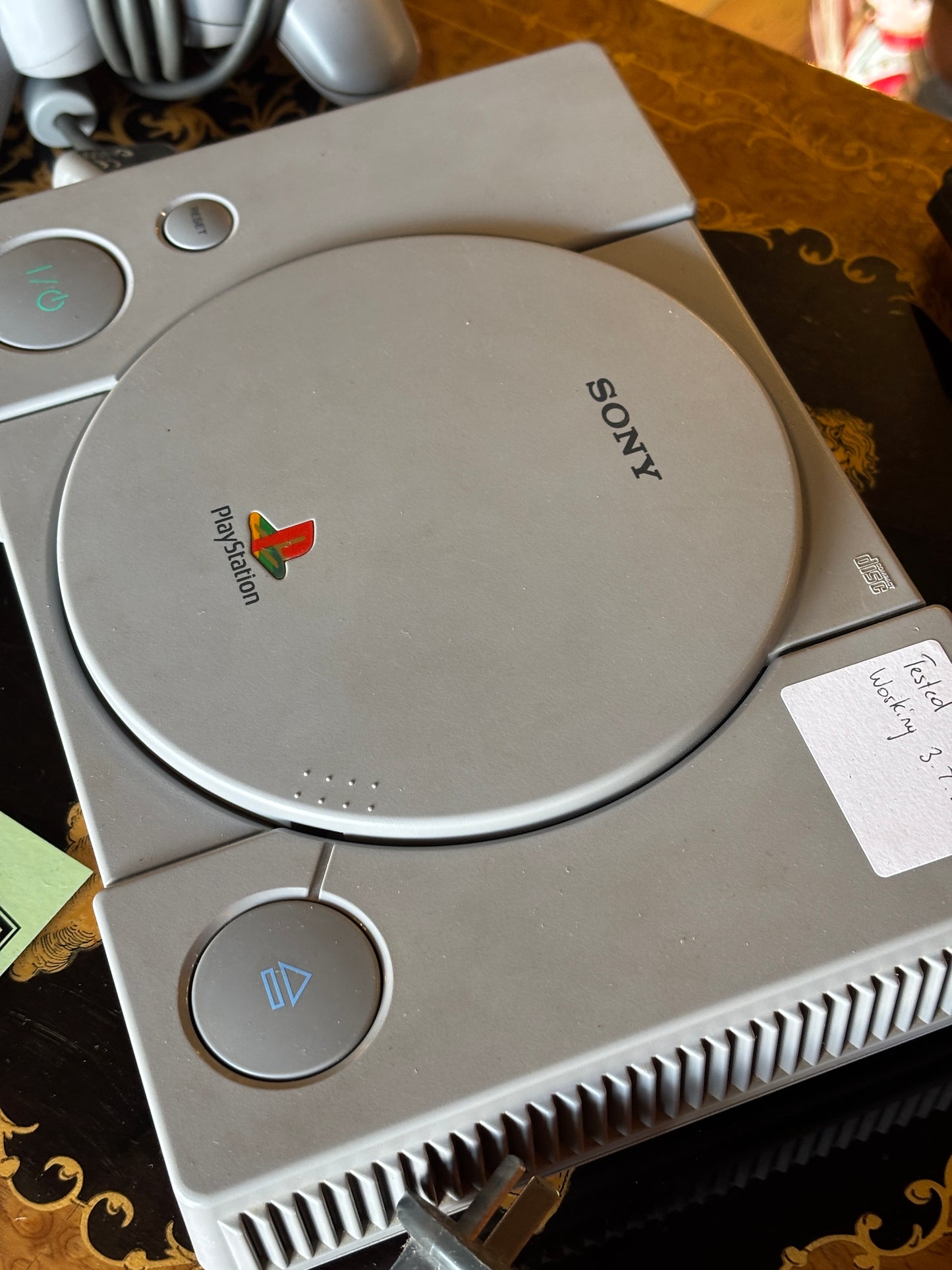 Original Sony PlayStation 1 Console – Tested & Fully Functional Retro Gaming System