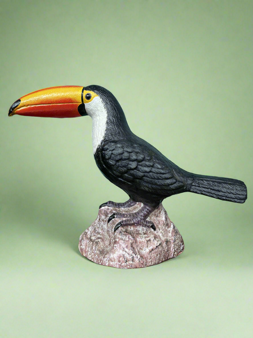 Cast Iron Toucan Doorstop