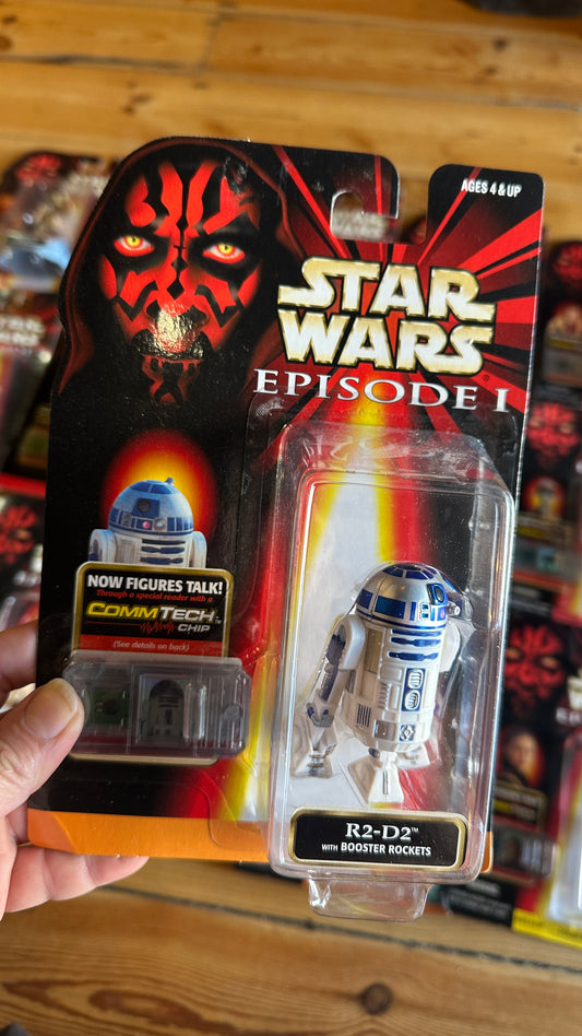 Star Wars 1998 Episode 1 Set of 24 Hasbro Collectible Comm Tech Action Figures, Avail Separately $25 each