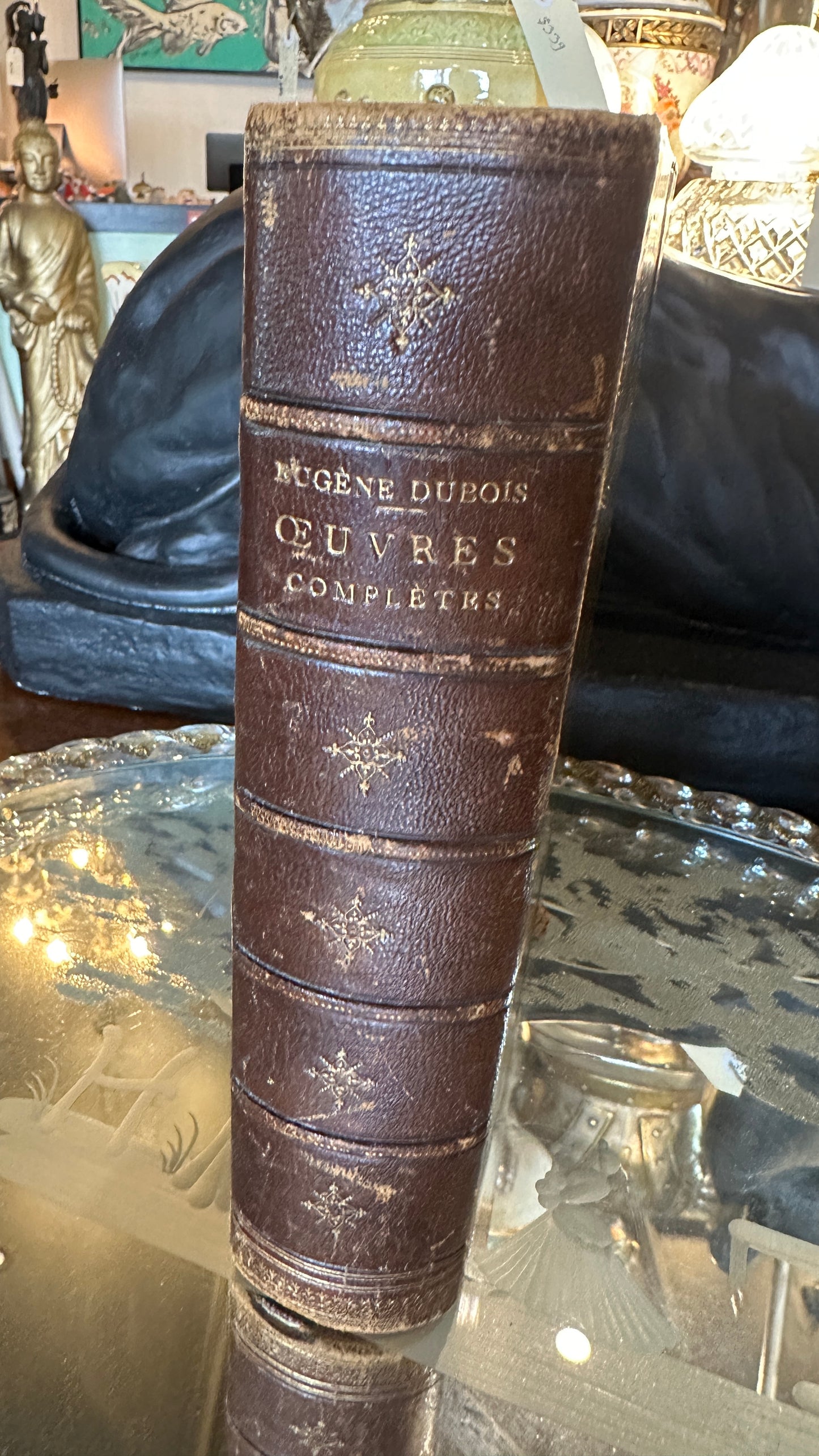 Antique (1873) French Poetry of Eugène Dubois' - Oeuvres Complètes, published by Lebègue