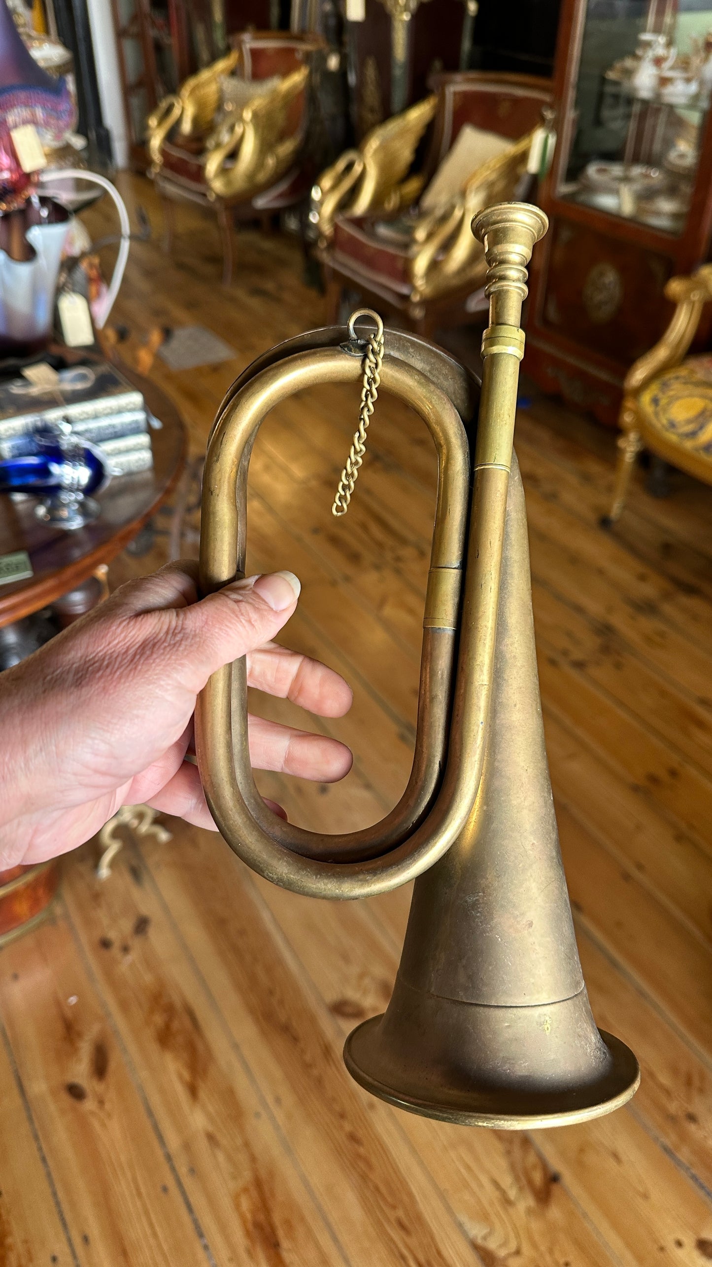 Traditional Brass Military Bugle