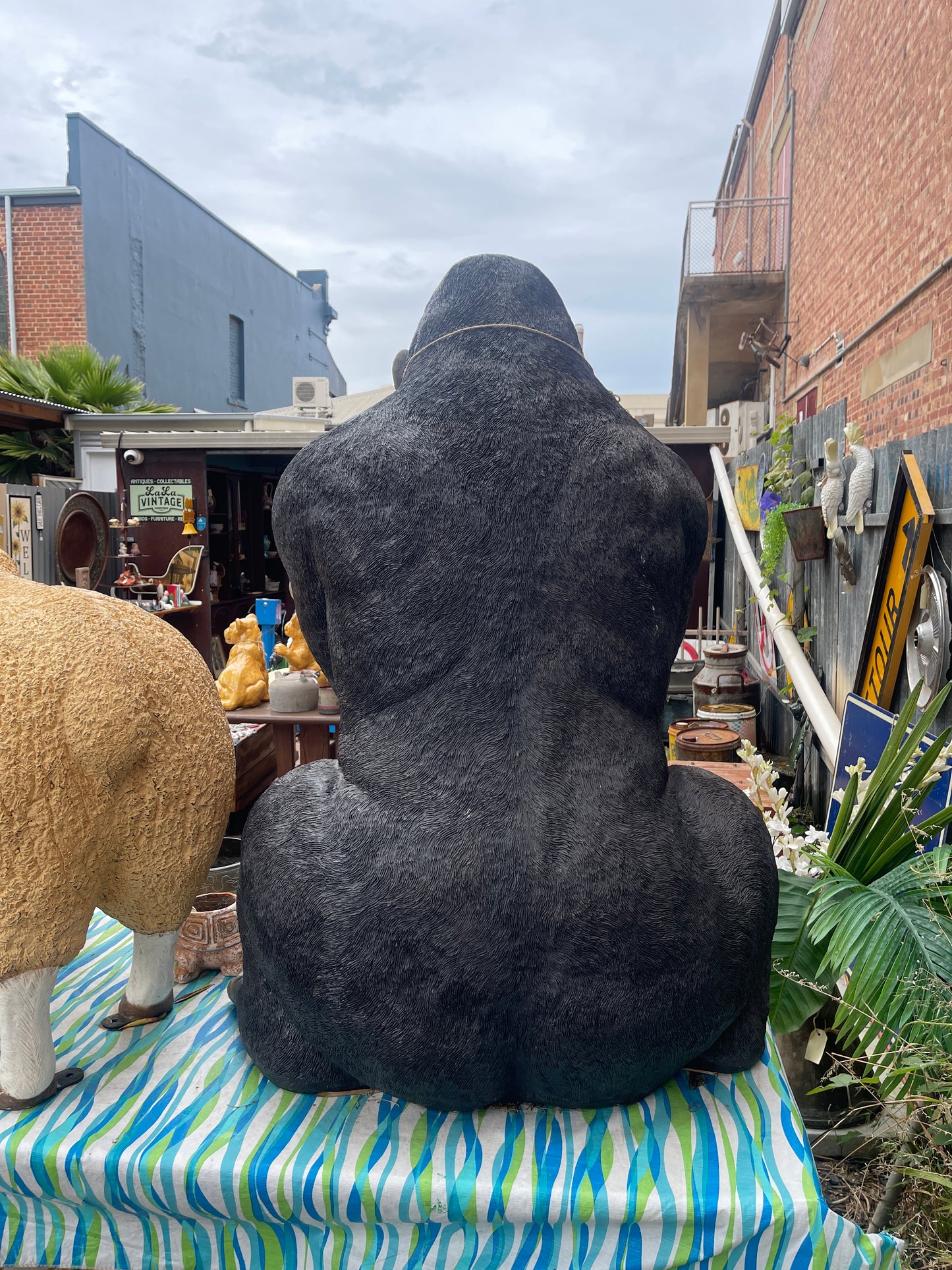 Life-size Fibreglass Gorilla Statue