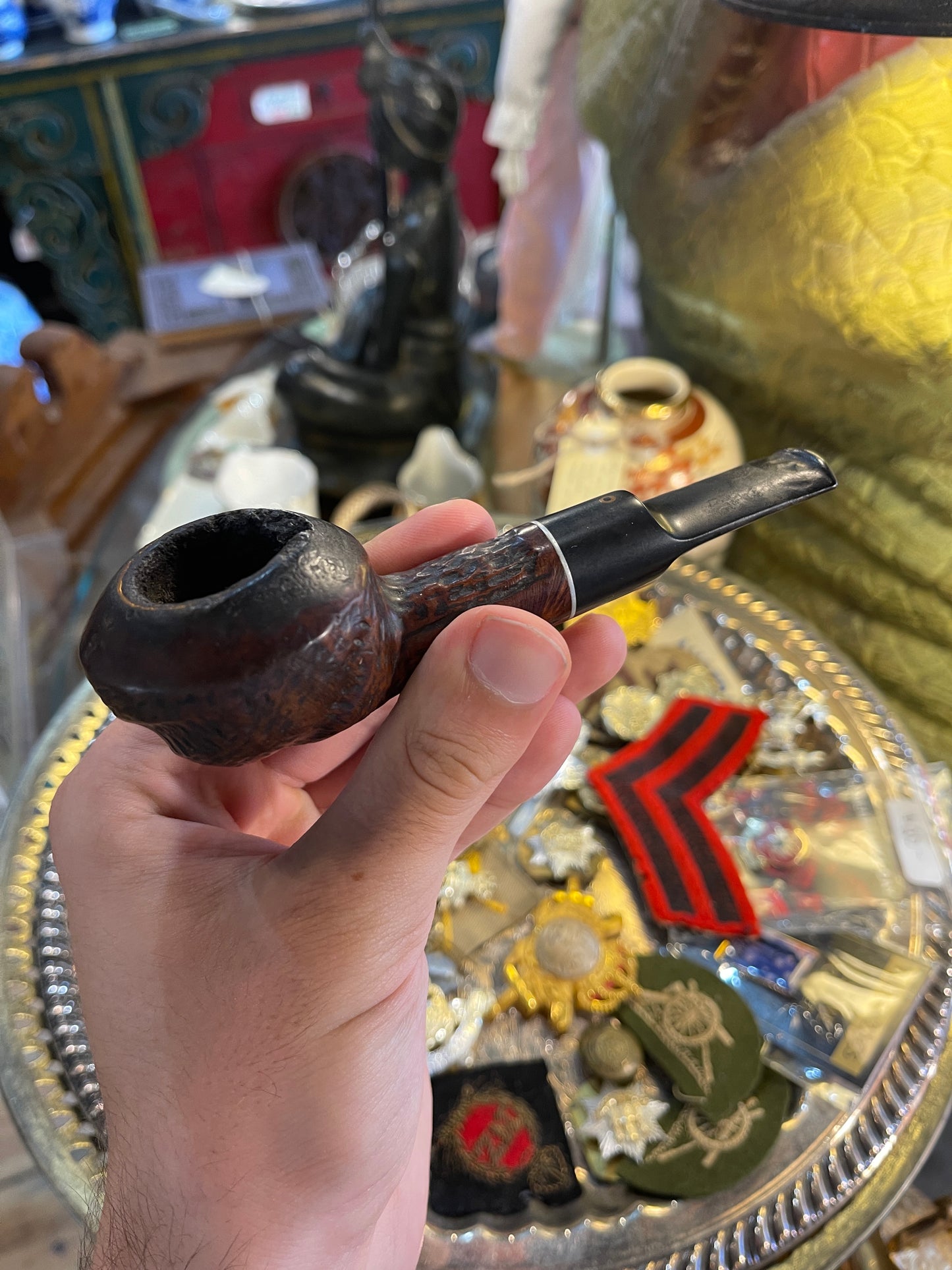 ‘Genuine 20th Century’ Wooden Smoking Pipe – Model 13 – Vintage Briar Classic