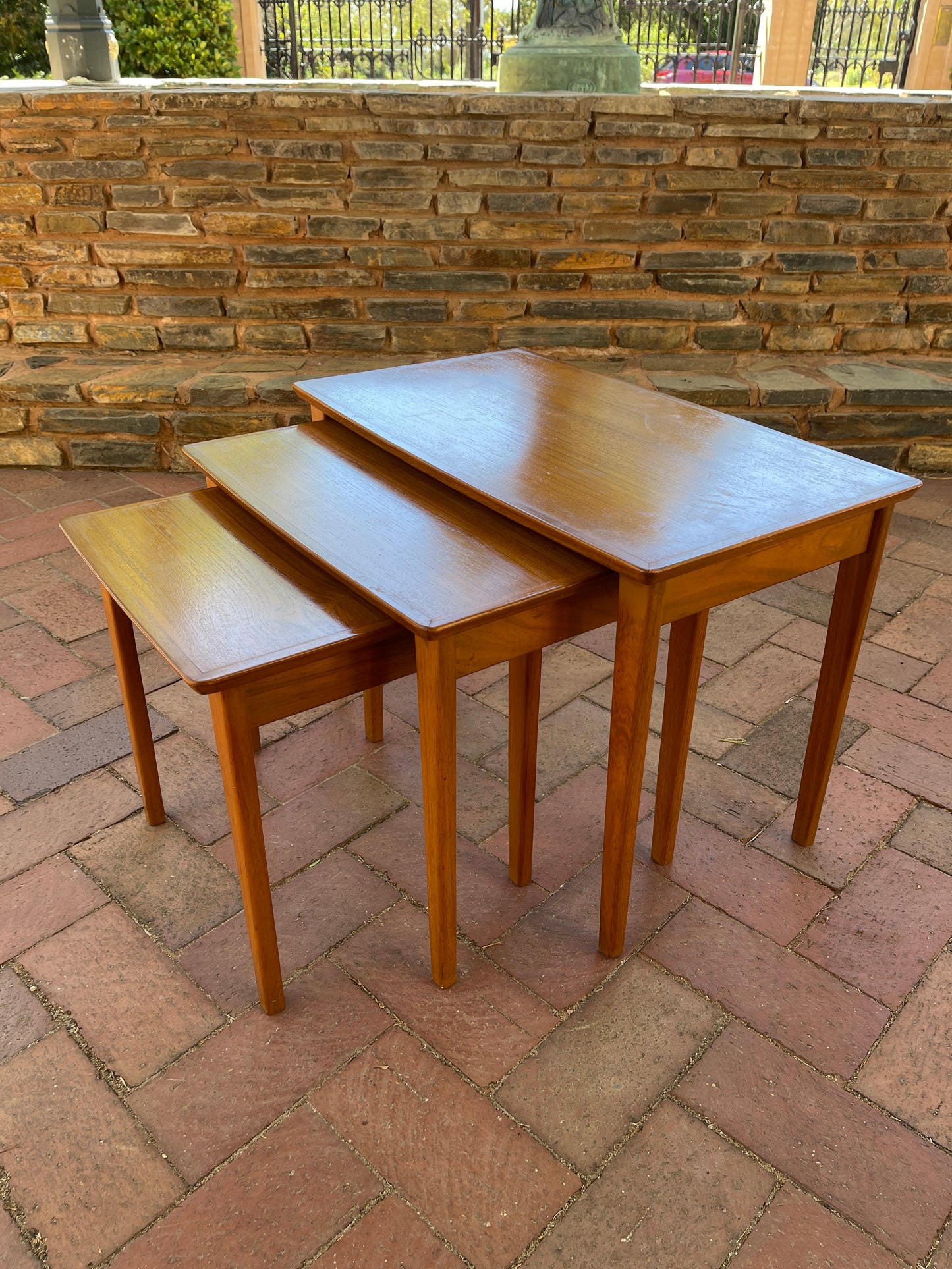 Beautiful Original Noblett Nest of Tables