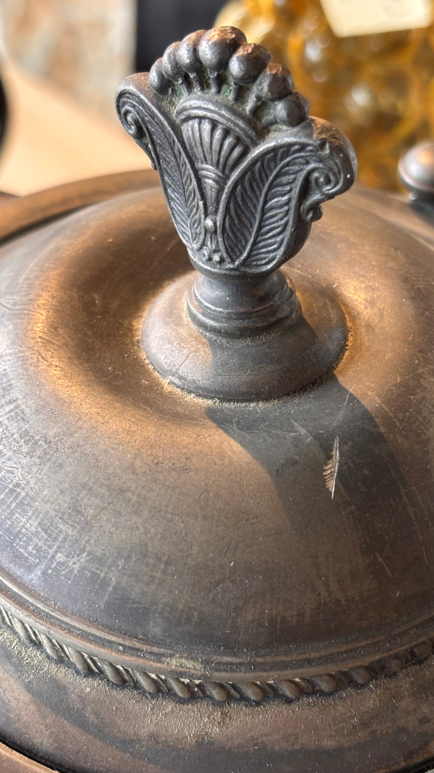 Victorian Reed & Barton Pewter Hot Water Urn – 32cm