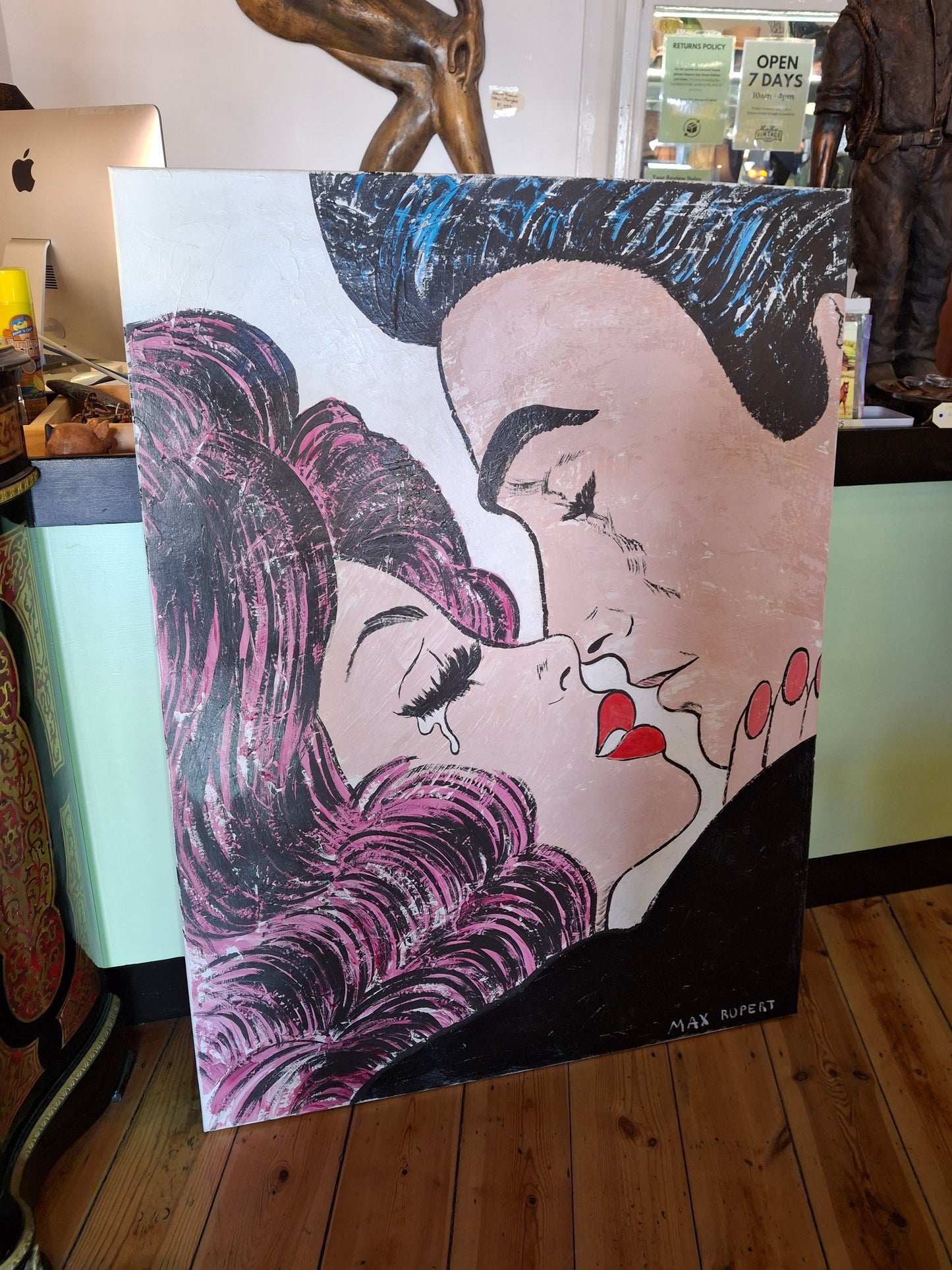 Original Acrylic Painting by Australian Artist Max Rupert