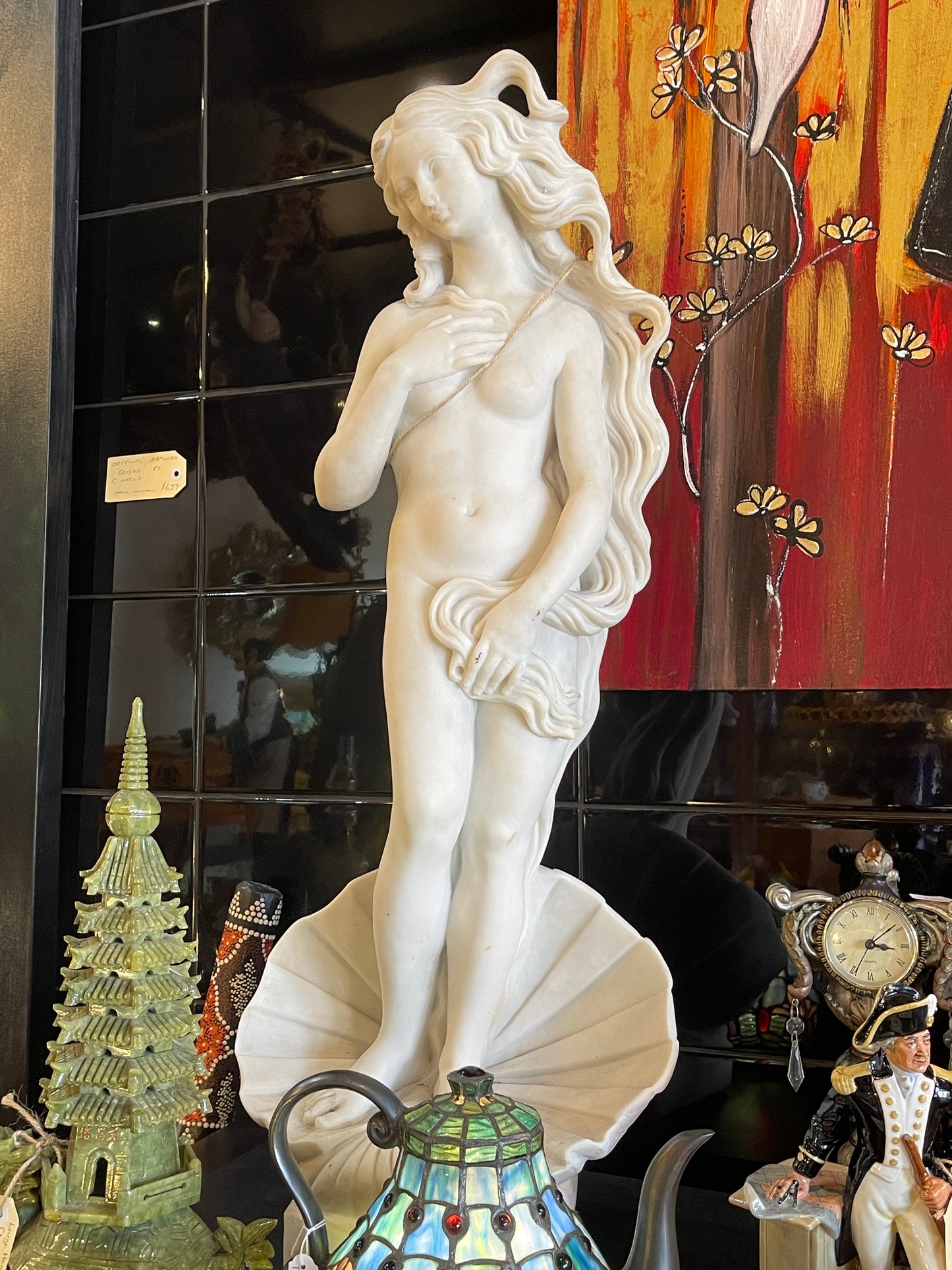 Large Solid Marble Venus Statue