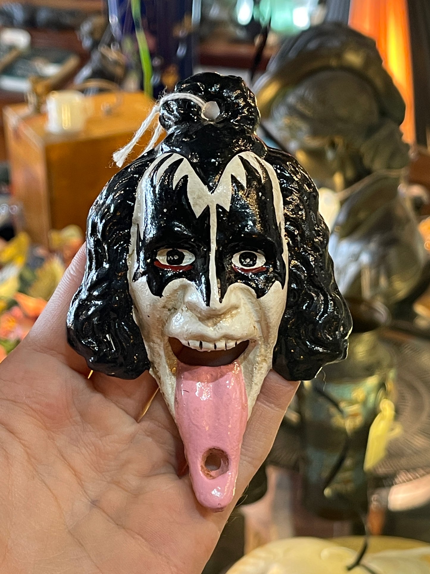 Gene Simmons ‘KISS’ Cast Iron Bottle Opener