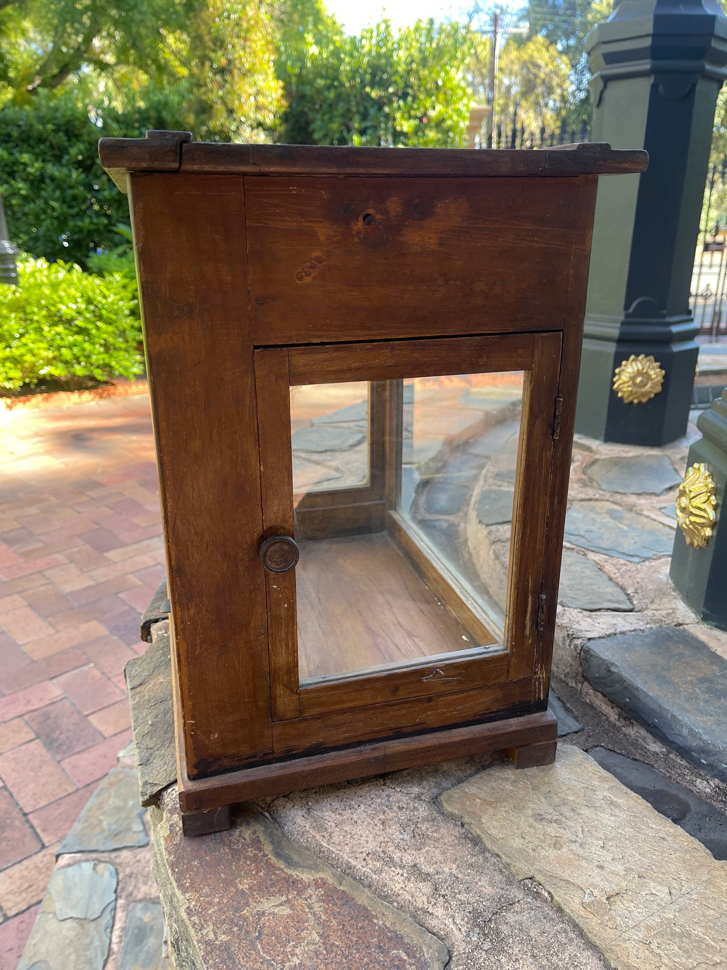 Antique Display Cabinet with 3 Doors