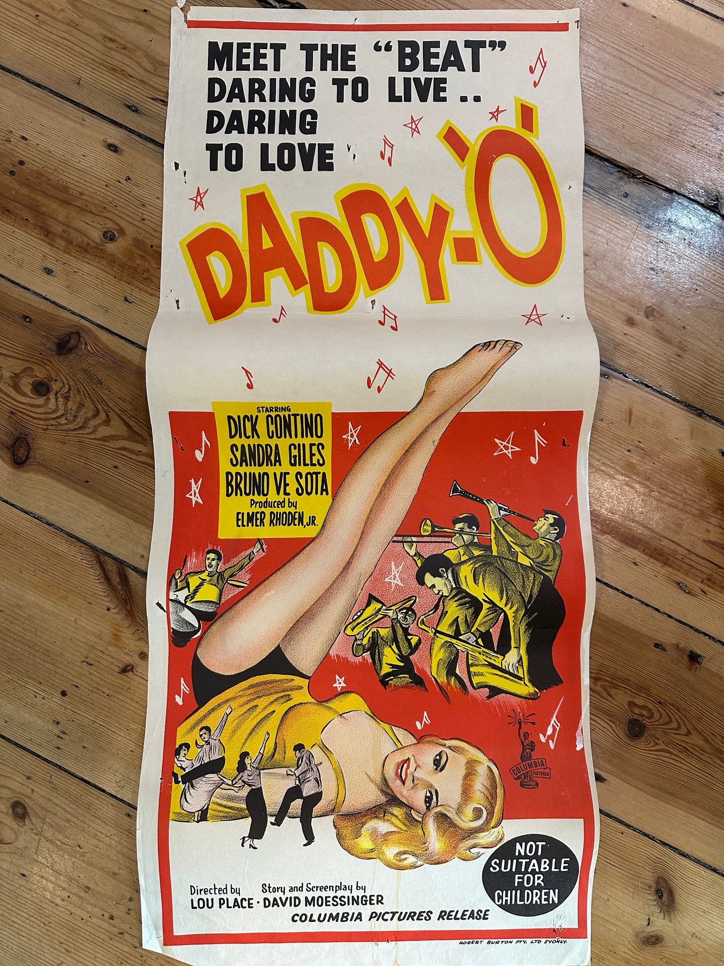 Vintage Daybill Movie Posters, Sold Separately $45 each