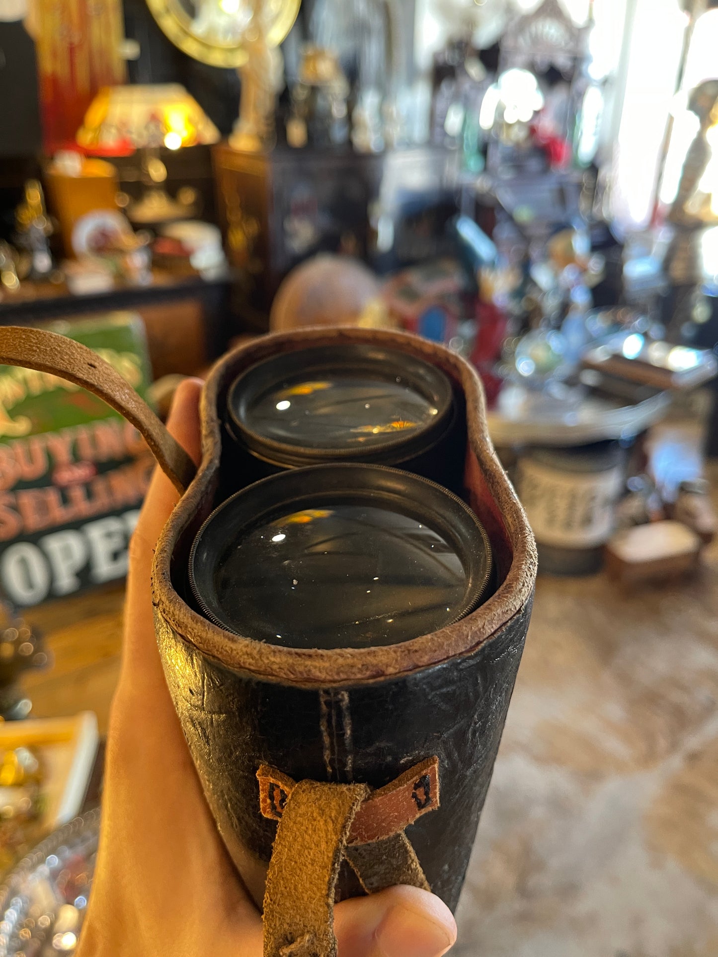 Antique Field and Marine Combination Binoculars - E. Sawtell, Rundle Street, Adelaide - Circa 1890-1910