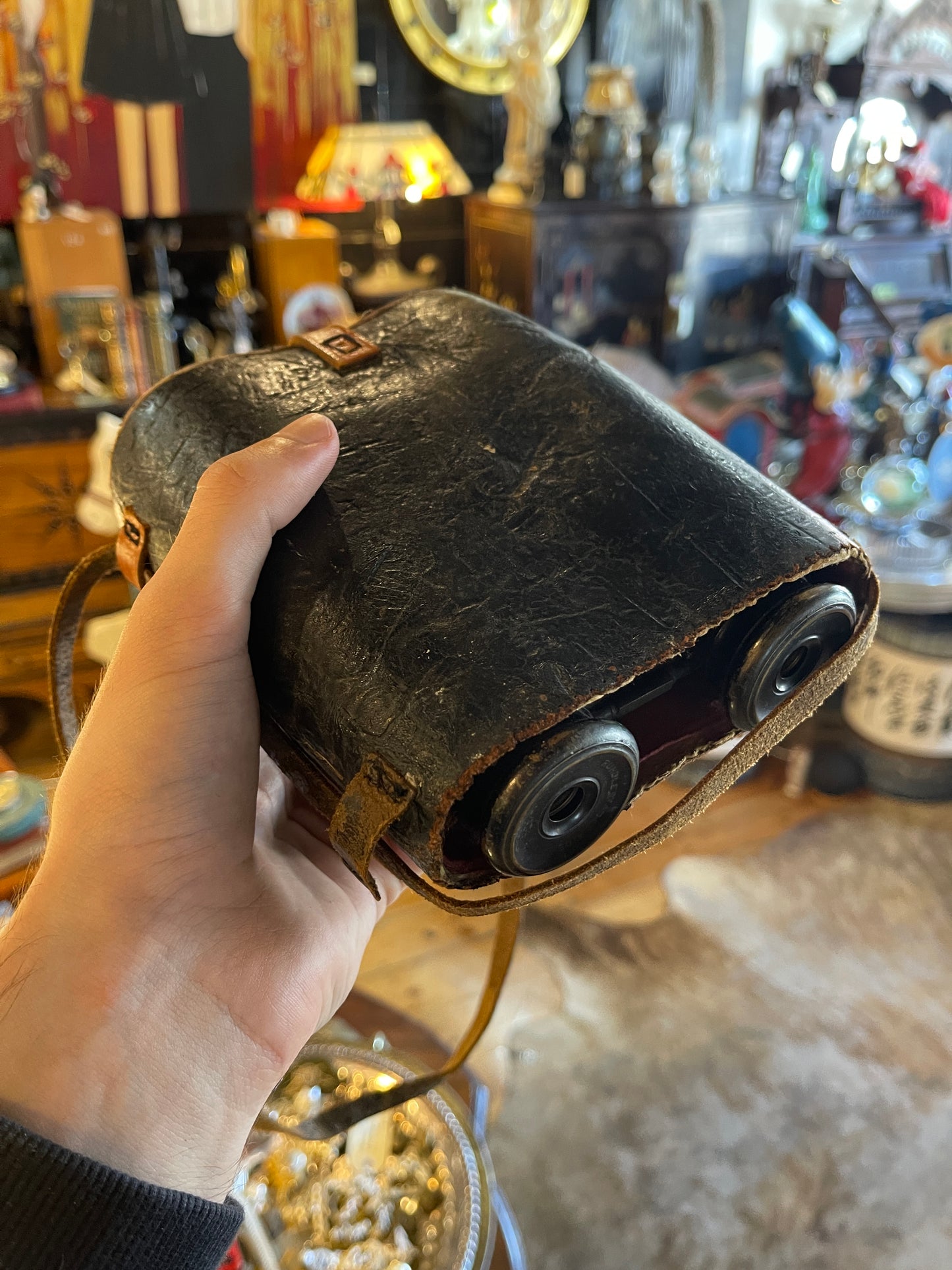 Antique Field and Marine Combination Binoculars - E. Sawtell, Rundle Street, Adelaide - Circa 1890-1910