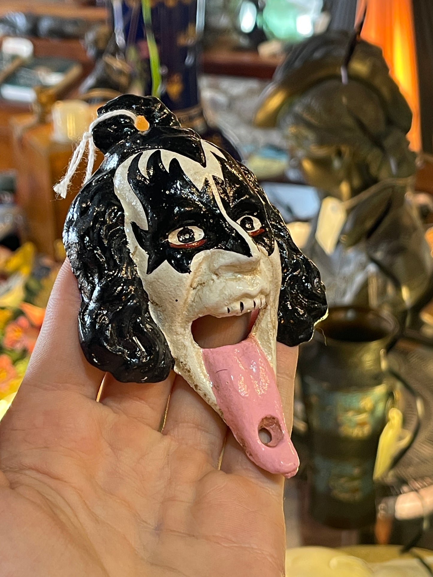 Gene Simmons ‘KISS’ Cast Iron Bottle Opener