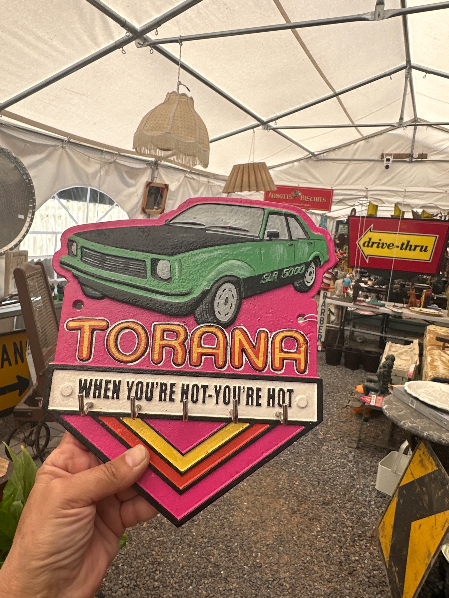 Cast Iron Torana Key Hook