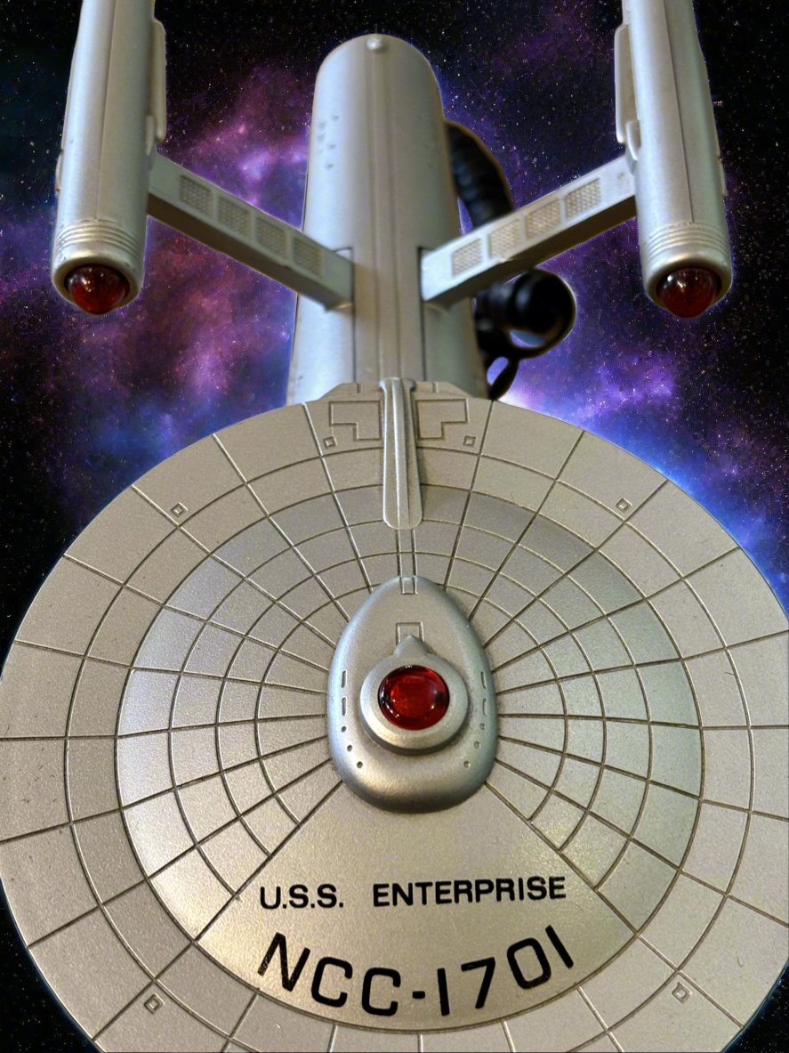 Rare Star Trek USS Enterprise NCC-1701 Phone with Certificate