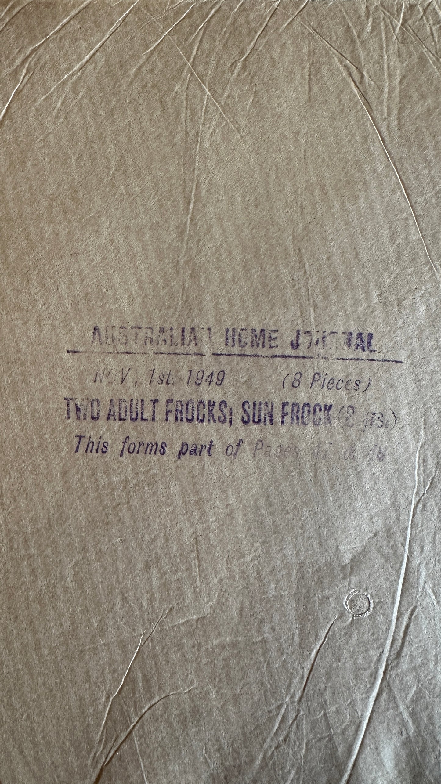 Vintage Australian Home
Journal magazines featuring knitwear and fashion patterns, $15 each