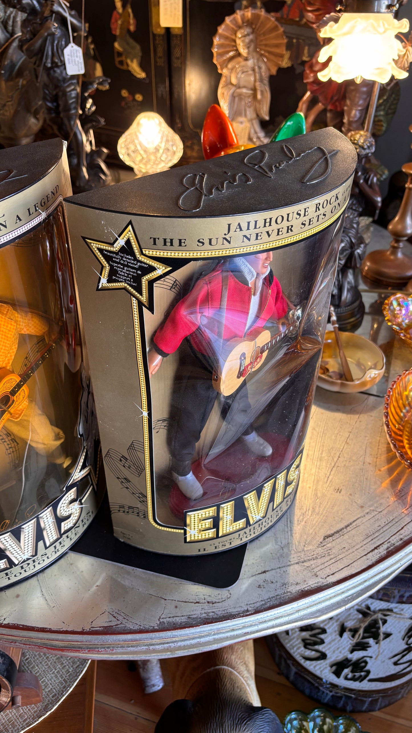 1993 Hasbro Elvis Presley “Jailhouse Rock” Collector Doll – Boxed Vintage Figure